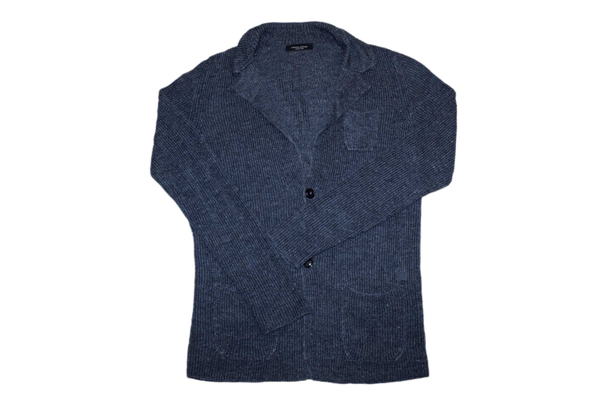 Roberto Collina 💥Roberto Collina Linen Blend Crochet Tight Knit Cardigan Size US S / EU 44-46 / 1 - 1 Thumbnail