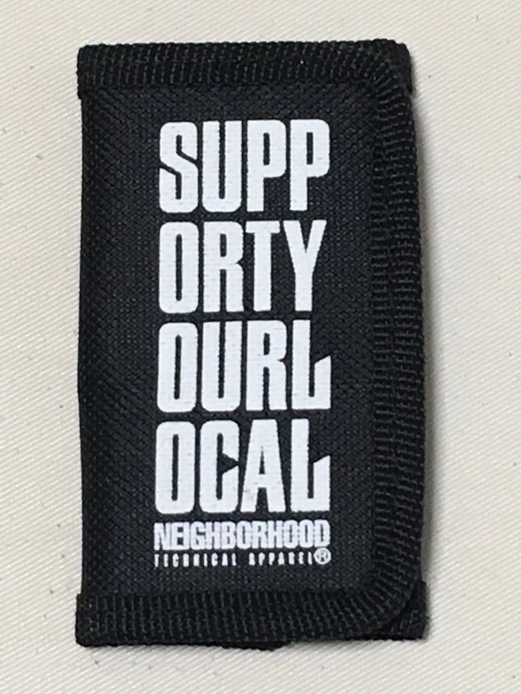 Neighborhood NBHD Logo Key Case Black Wallet Support Your Local Size ONE SIZE - 1 Thumbnail