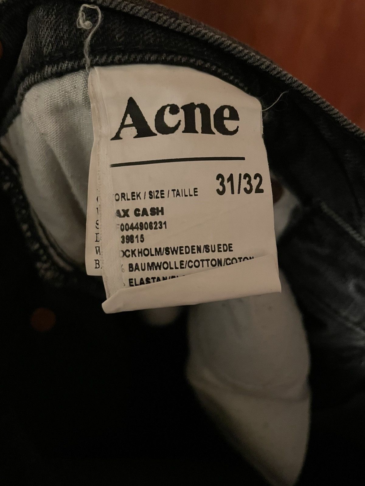 Acne Studios Acne Studios x Vintage Jeans Size US 31 - 3 Thumbnail