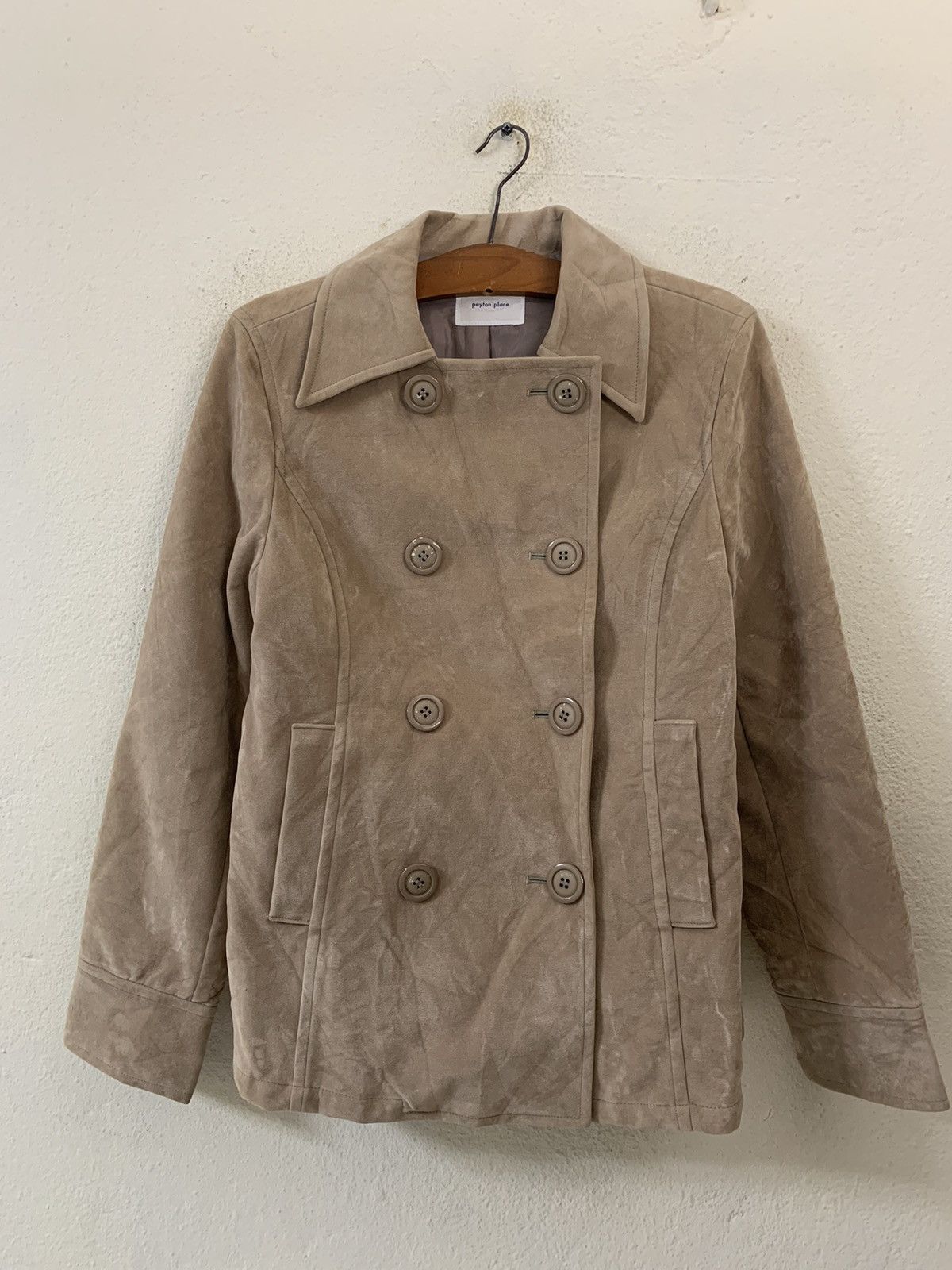 Japanese Brand Peyton Place Double Breast Jacket Size S / US 4 / IT 40 - 1 Thumbnail
