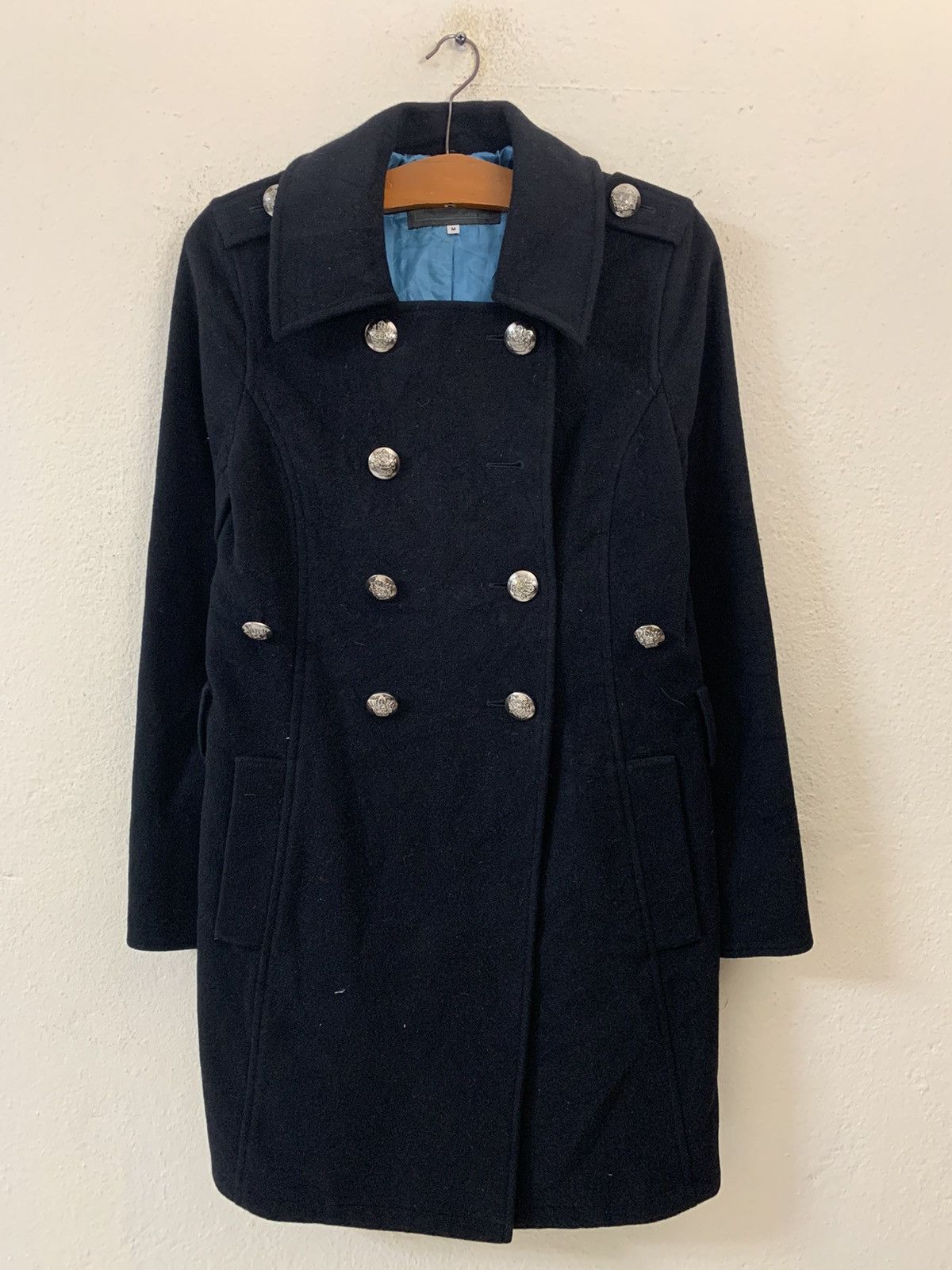Japanese Brand Peyton Place Double Breast Long Jacket Size M / US 6-8 / IT 42-44 - 1 Thumbnail