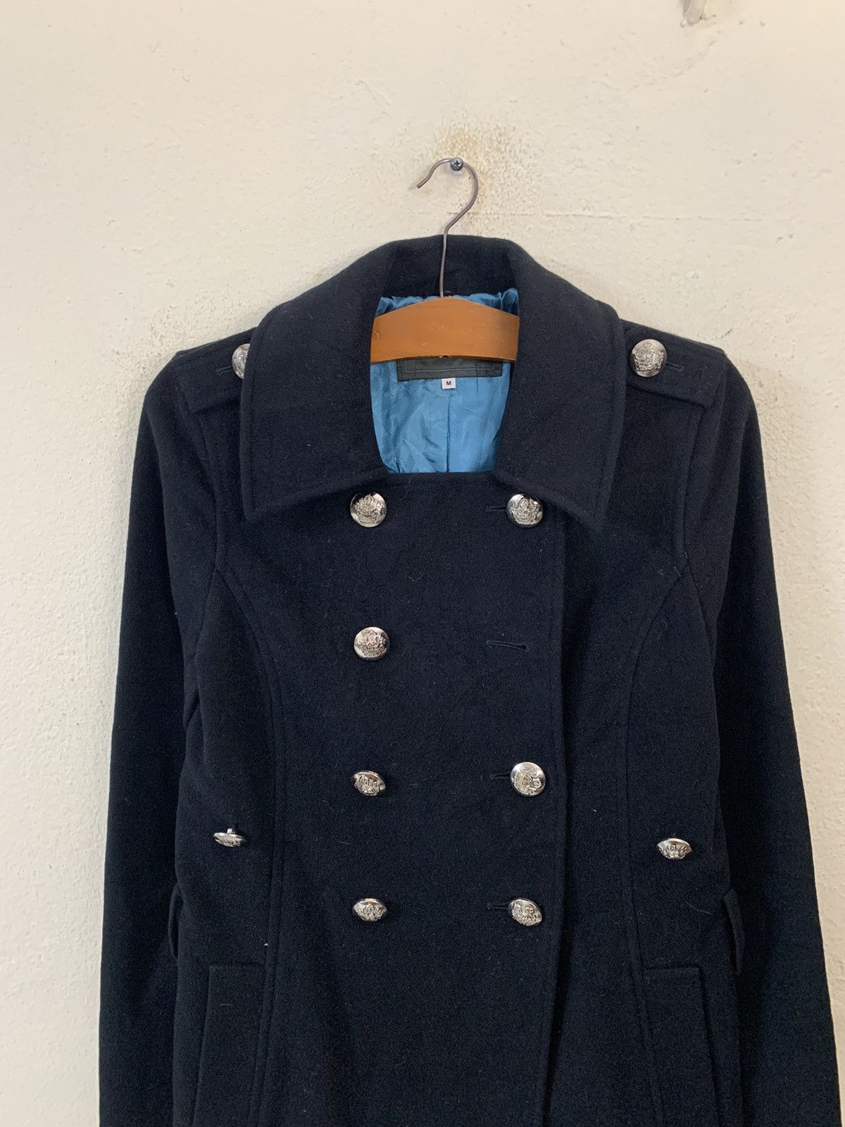 Japanese Brand Peyton Place Double Breast Long Jacket Size M / US 6-8 / IT 42-44 - 4 Thumbnail