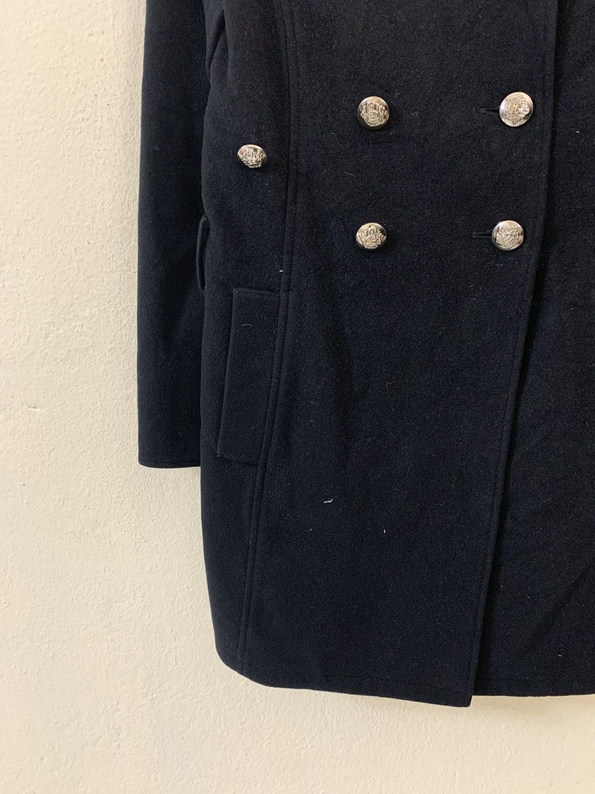 Japanese Brand Peyton Place Double Breast Long Jacket Size M / US 6-8 / IT 42-44 - 3 Thumbnail