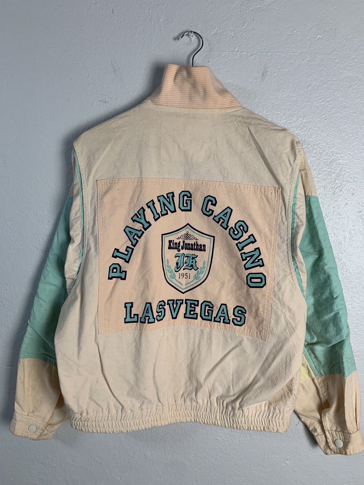 Japanese Brand King Jonathan Playing Casino Las Vegas Jacket Size US M / EU 48-50 / 2 - 1 Thumbnail