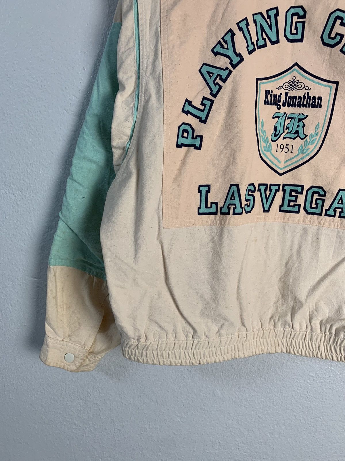 Japanese Brand King Jonathan Playing Casino Las Vegas Jacket Size US M / EU 48-50 / 2 - 3 Thumbnail