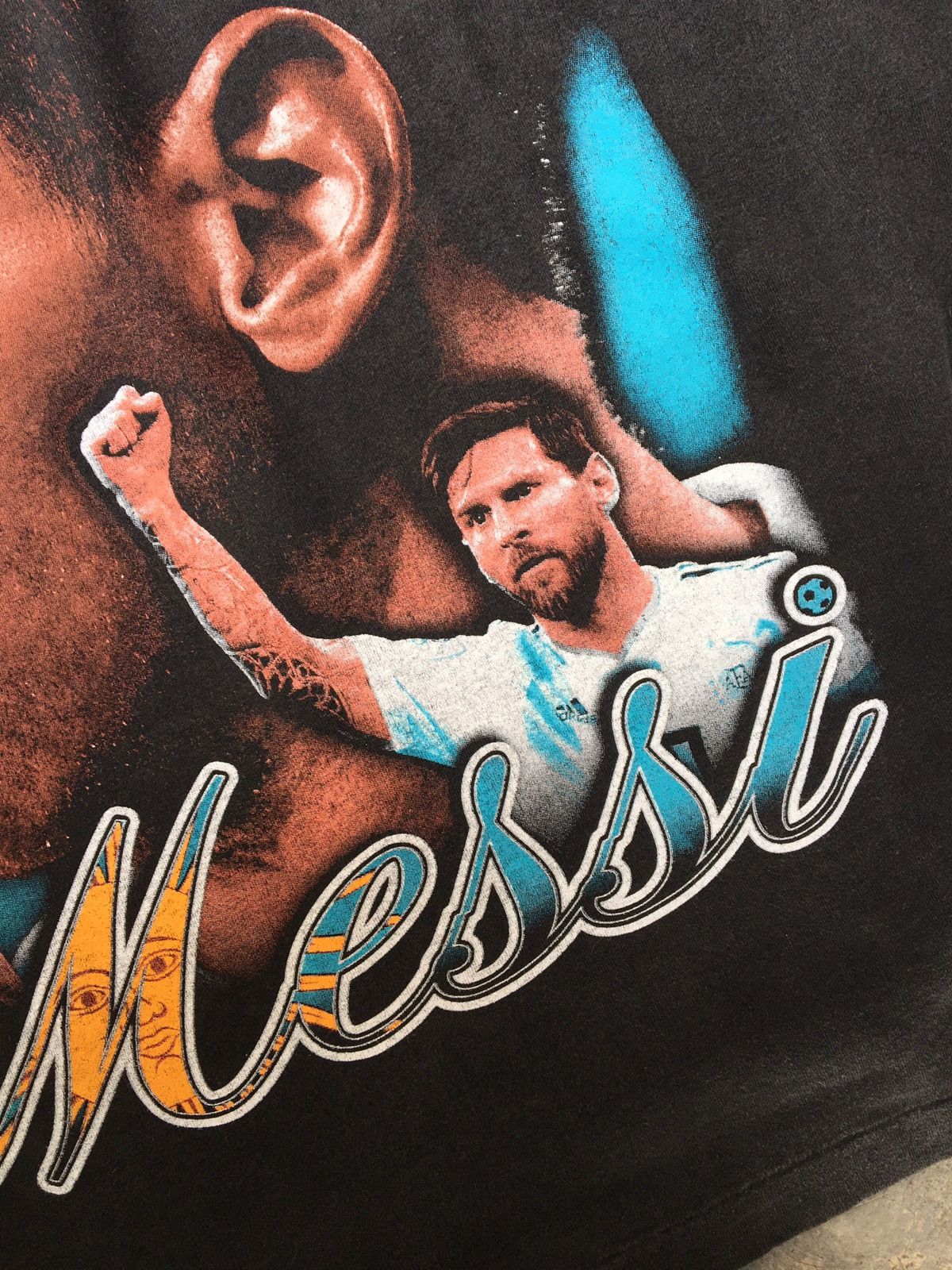 Designer × Vintage Lionel Messi tees Size US XXL / EU 58 / 5 - 5 Thumbnail