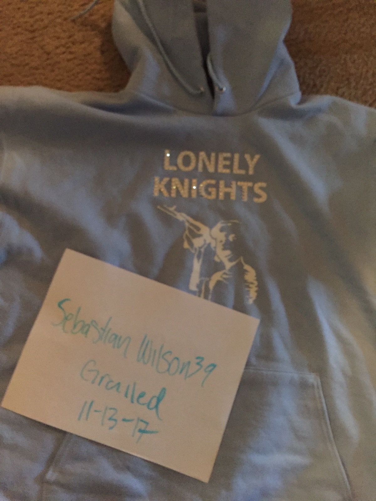 Other lonely knight hoodie Grailed