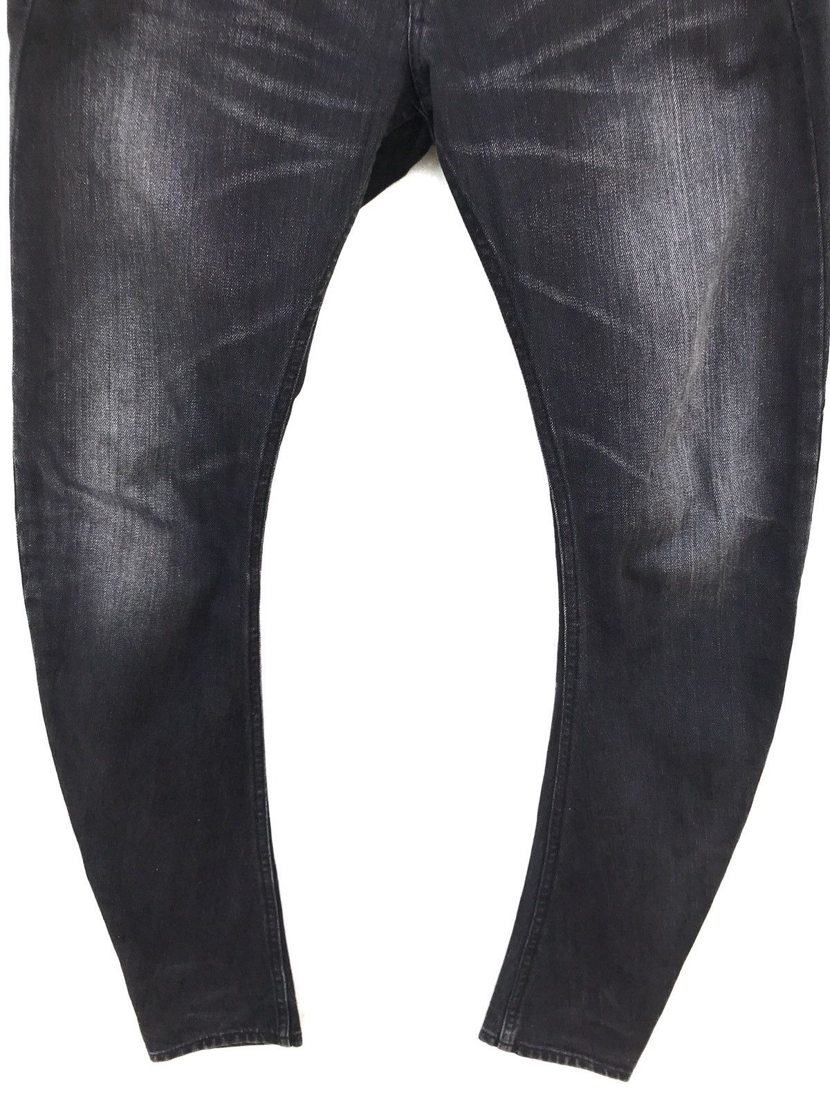 Diet Butcher Slim Skin Black Distressed Jeans