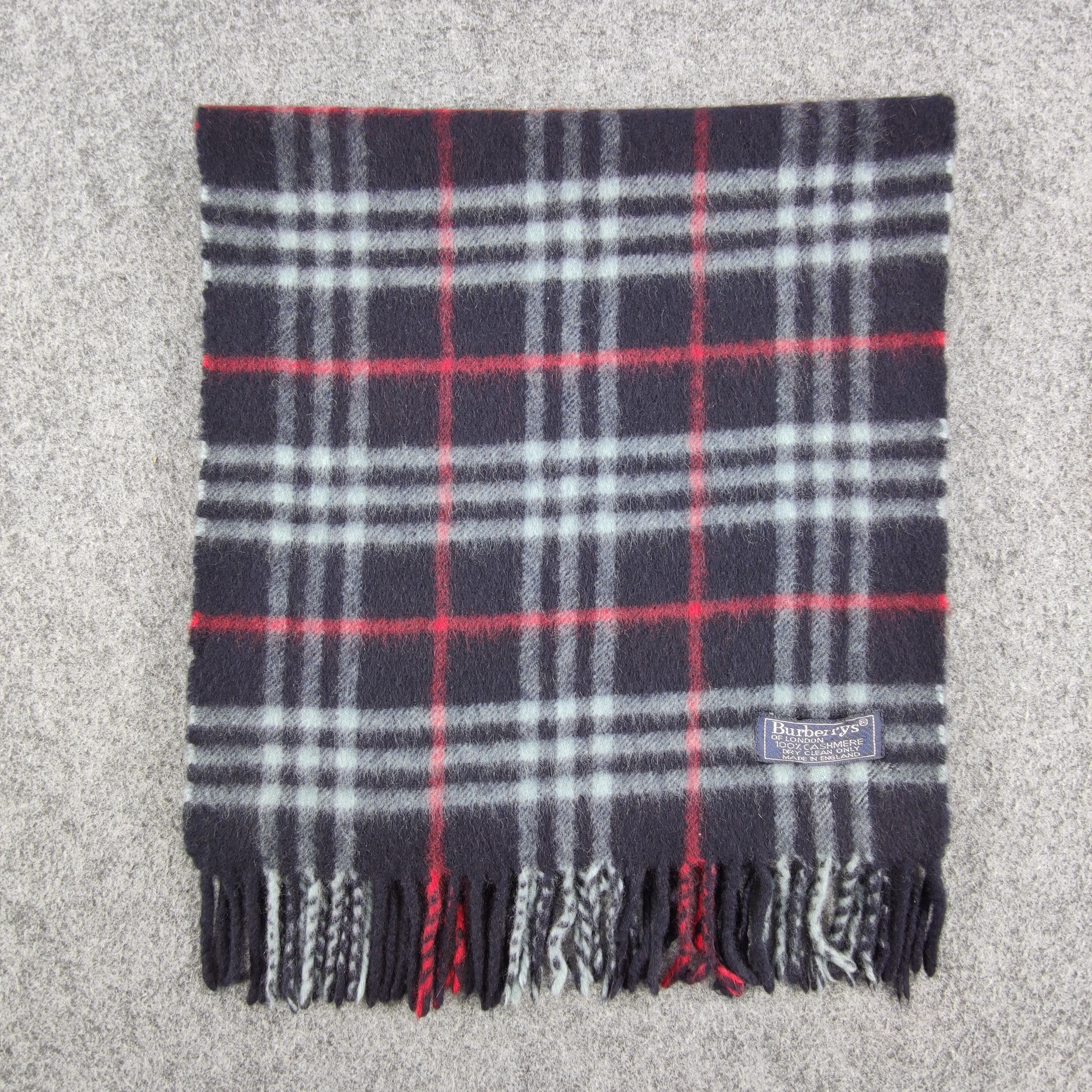 Burberry Burberry Nova Check Scarf/Muffler/Cashmere-S176 Size ONE SIZE - 2 Thumbnail