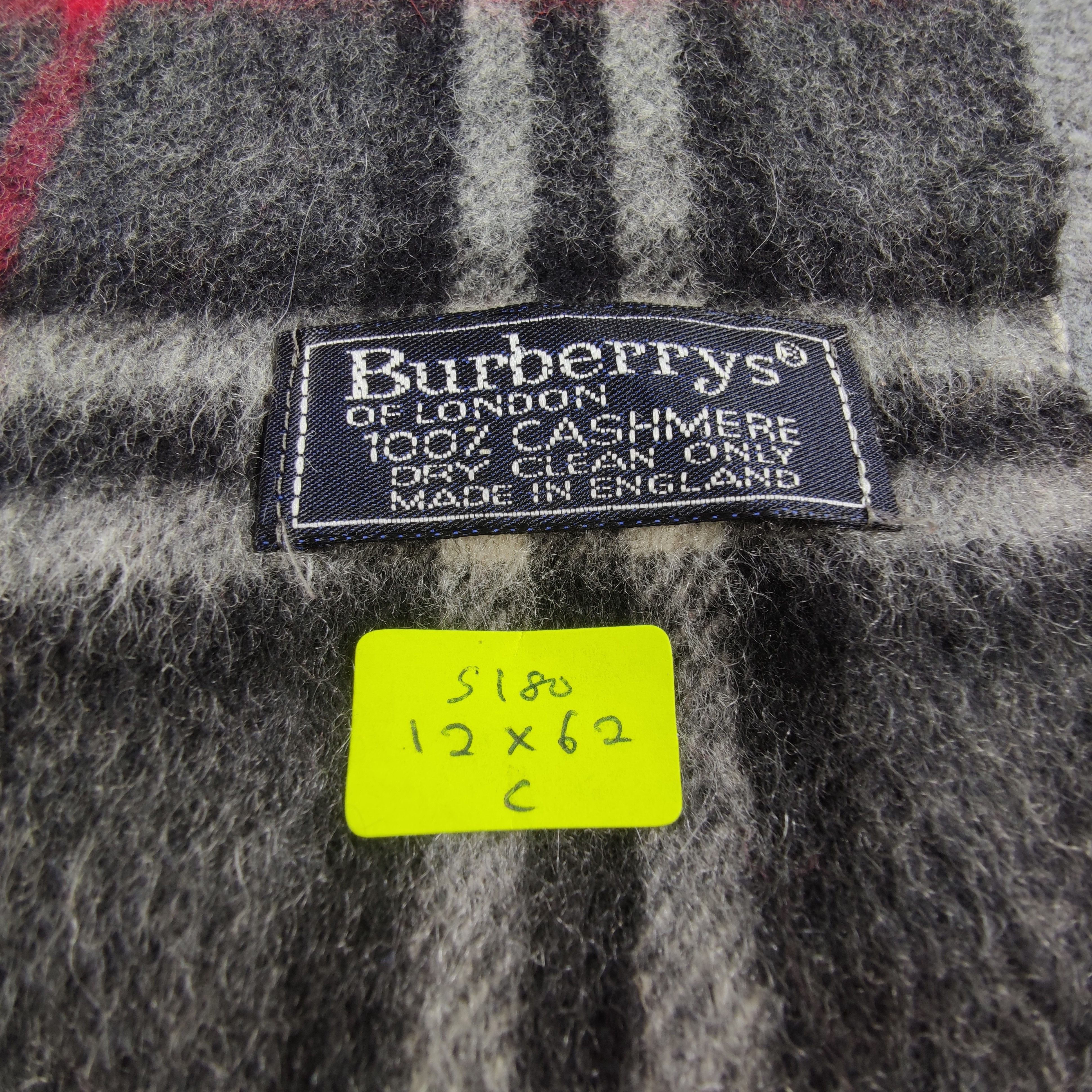 Burberry Burberry Nova Check Scarf/Muffler/Cashmere-S180 Size ONE SIZE - 4 Thumbnail