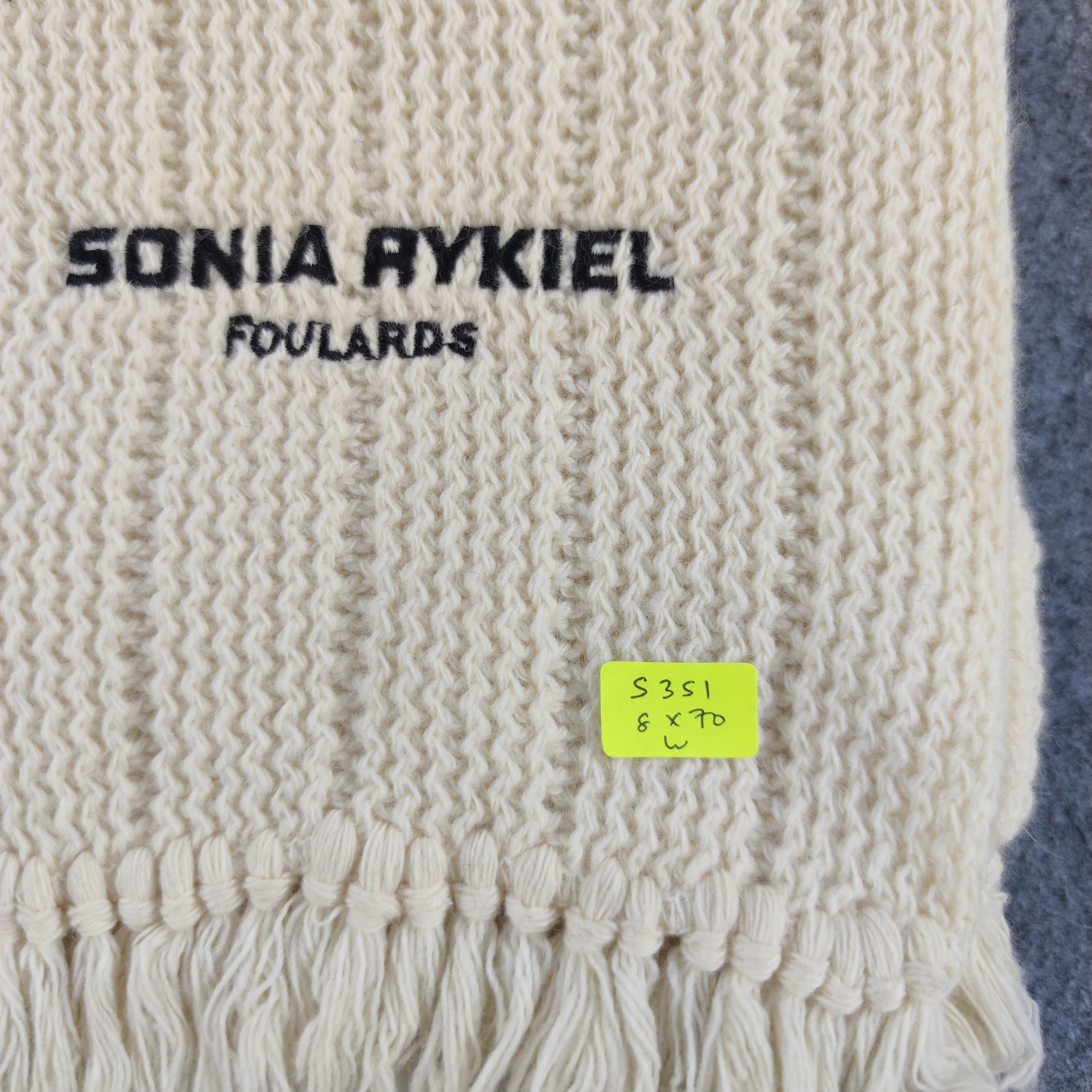 Sonia Rykiel Sonia Rykiel Scarf/Muffler/Wool S351 Size ONE SIZE - 4 Thumbnail