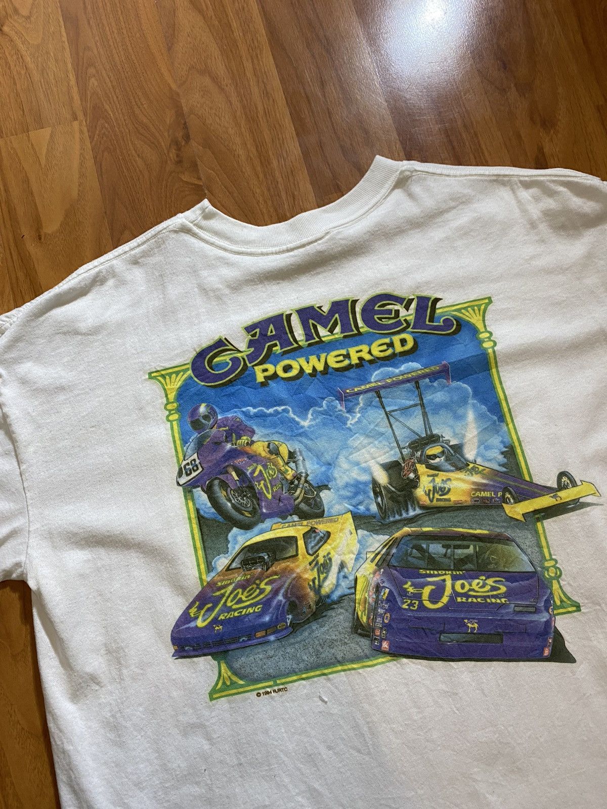 Vintage 1994 Smokin Joe’s Racing Camel Powered Vintage Tee Size XL ...