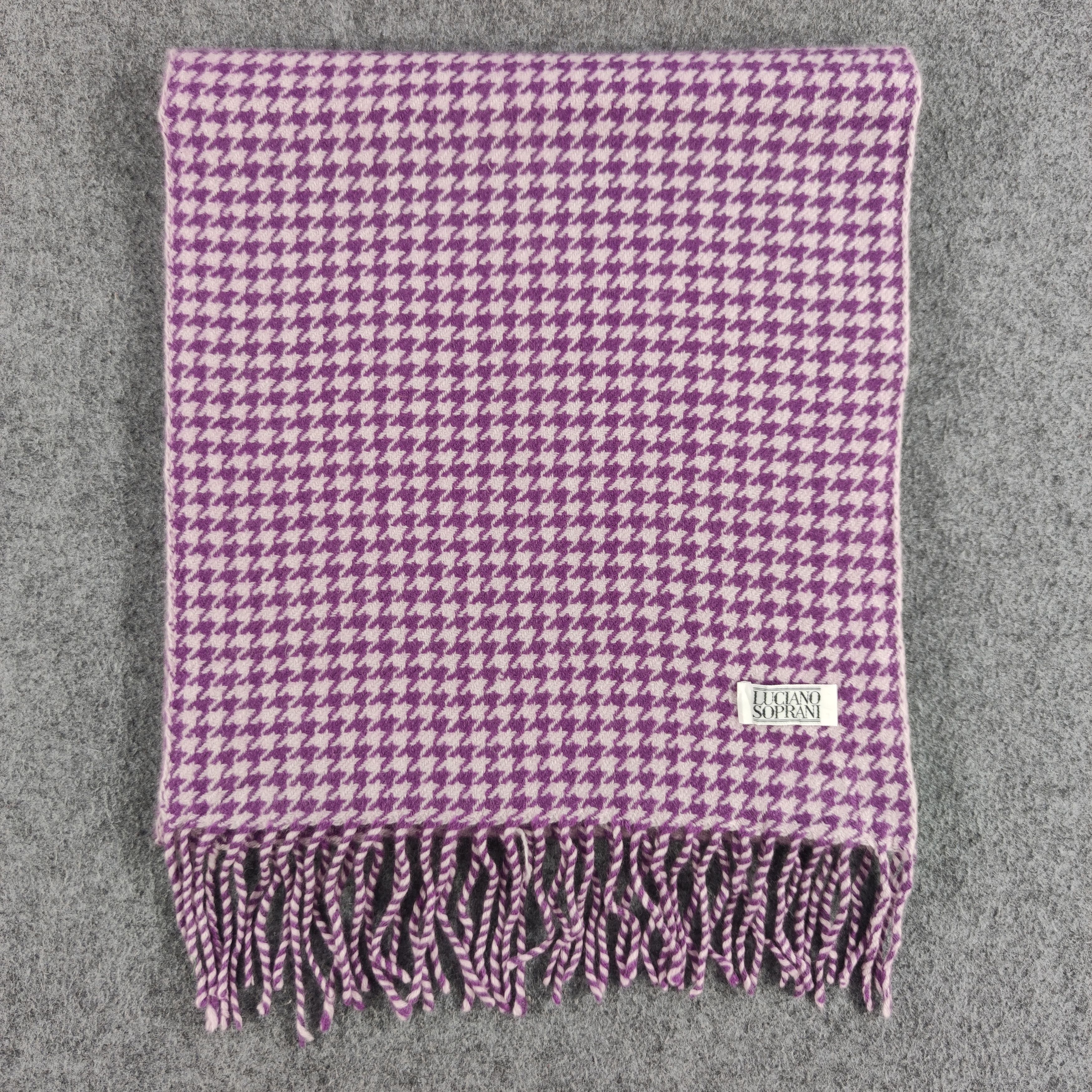 Vintage Luciano Soprani Scarf/Muffler/Wool Size ONE SIZE - 2 Thumbnail