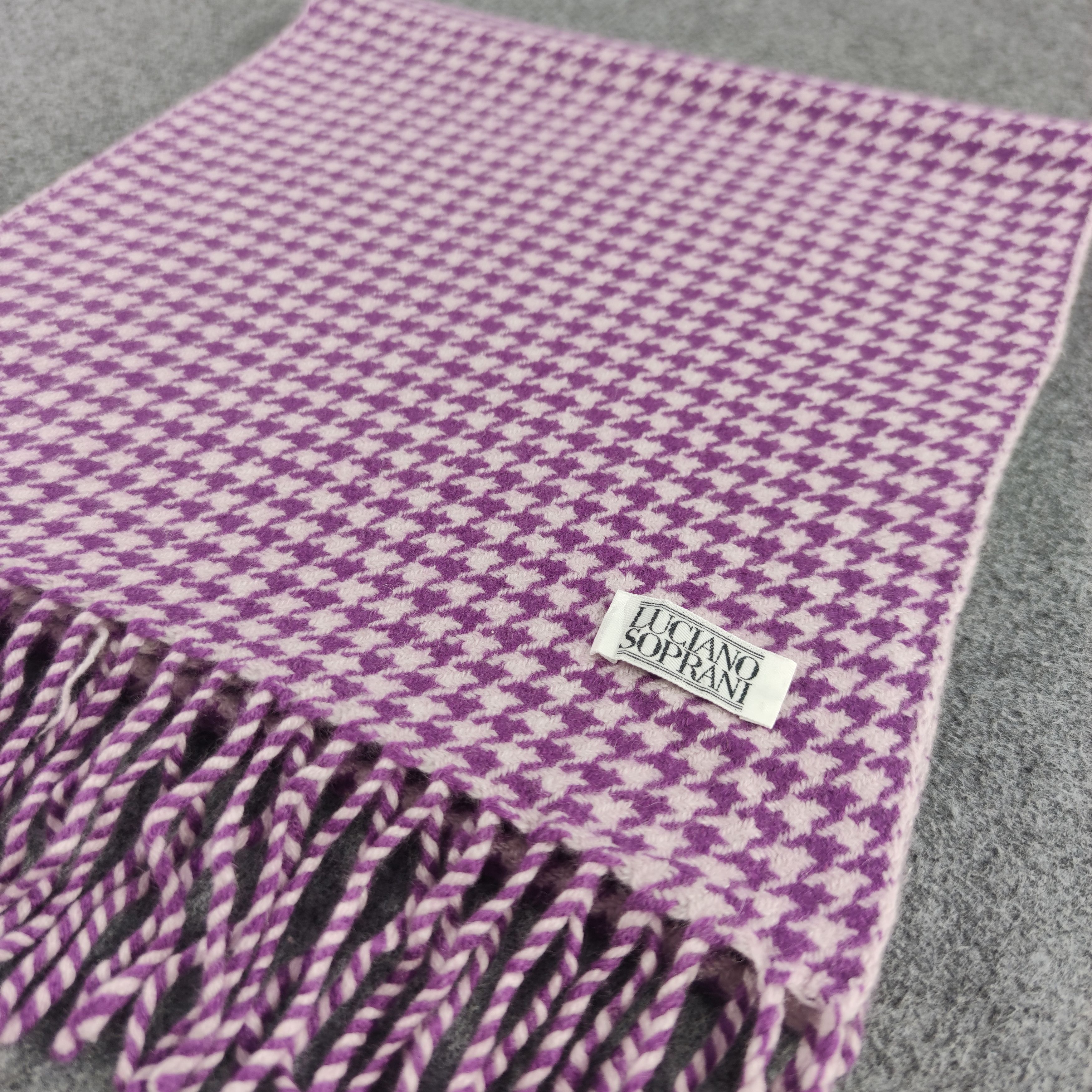 Vintage Luciano Soprani Scarf/Muffler/Wool Size ONE SIZE - 3 Thumbnail