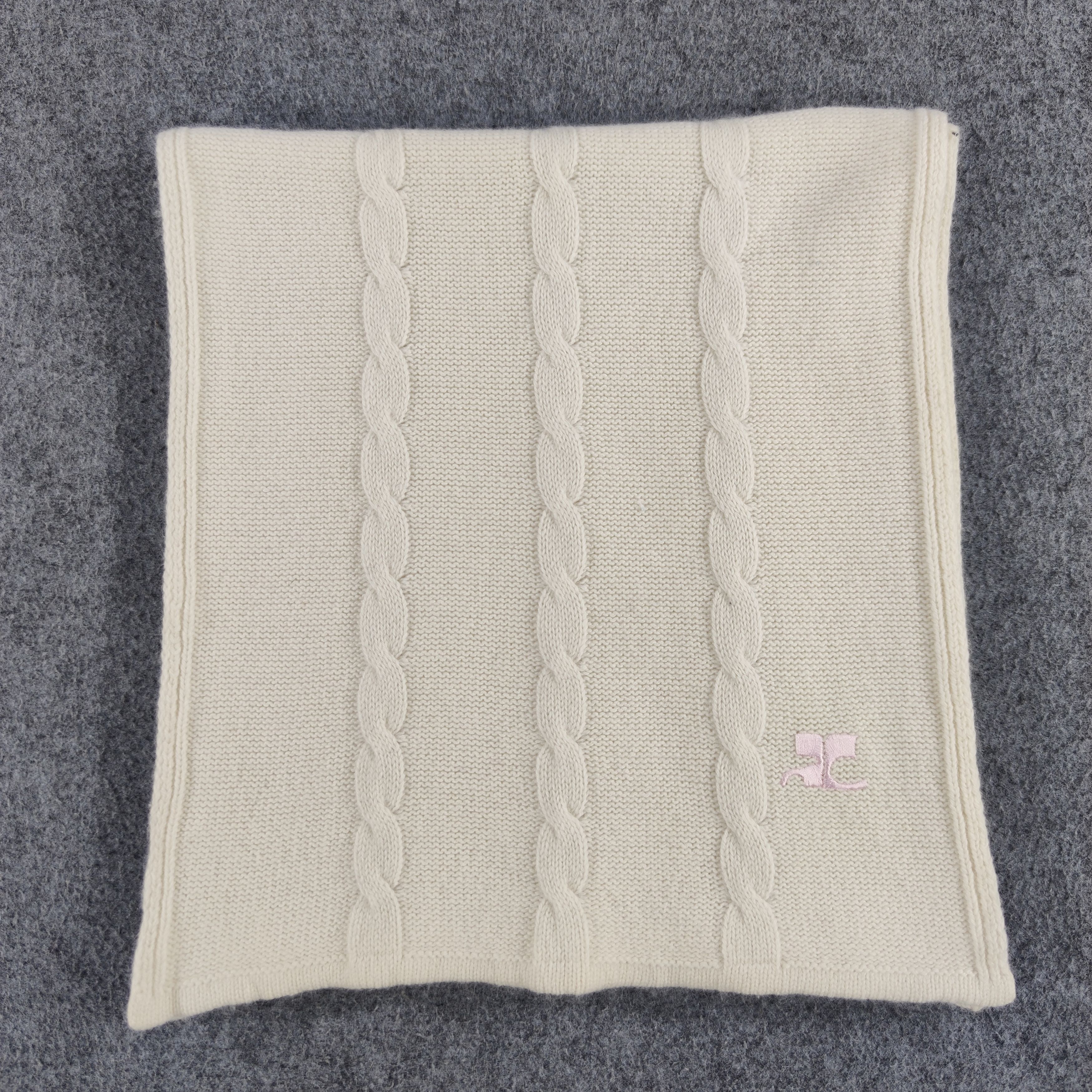 Courreges Courreges Scarf/Muffler/Wool Size ONE SIZE - 2 Thumbnail
