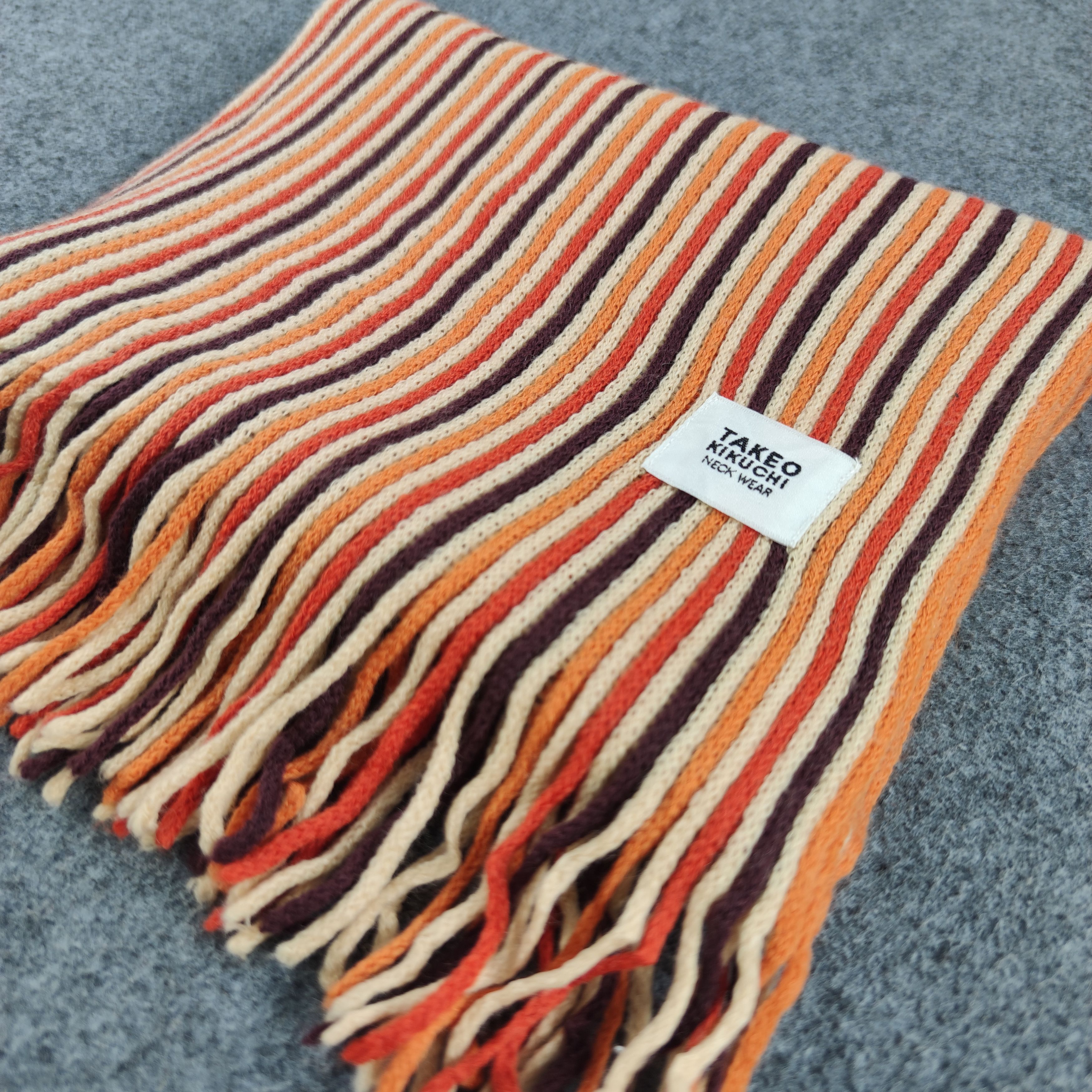 Takeo Kikuchi Takeo Kikuchi Scarf/Muffler/Wool Size ONE SIZE - 3 Thumbnail