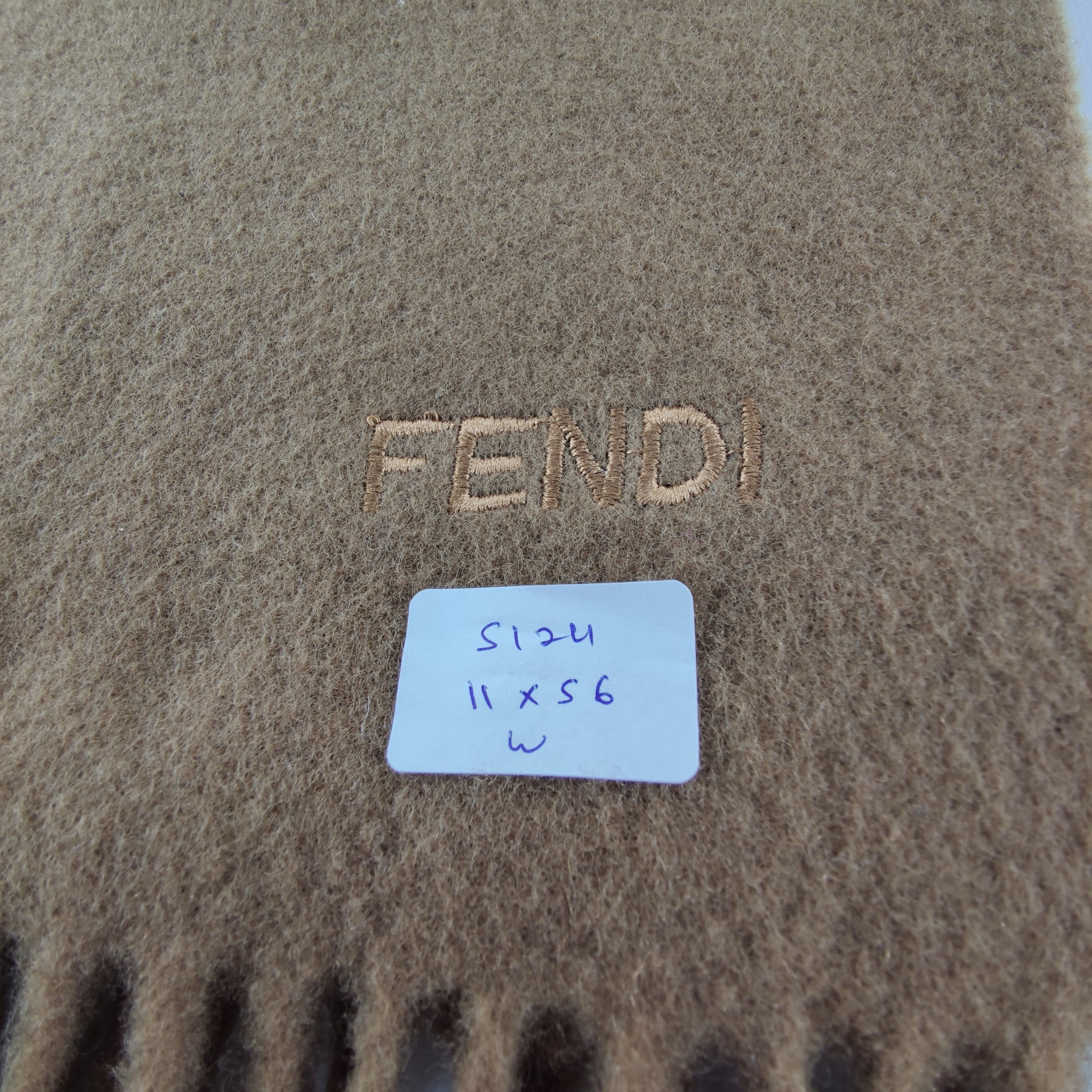 Vintage Fendi Scarf/Muffler/Wool S124 Size ONE SIZE - 5 Thumbnail