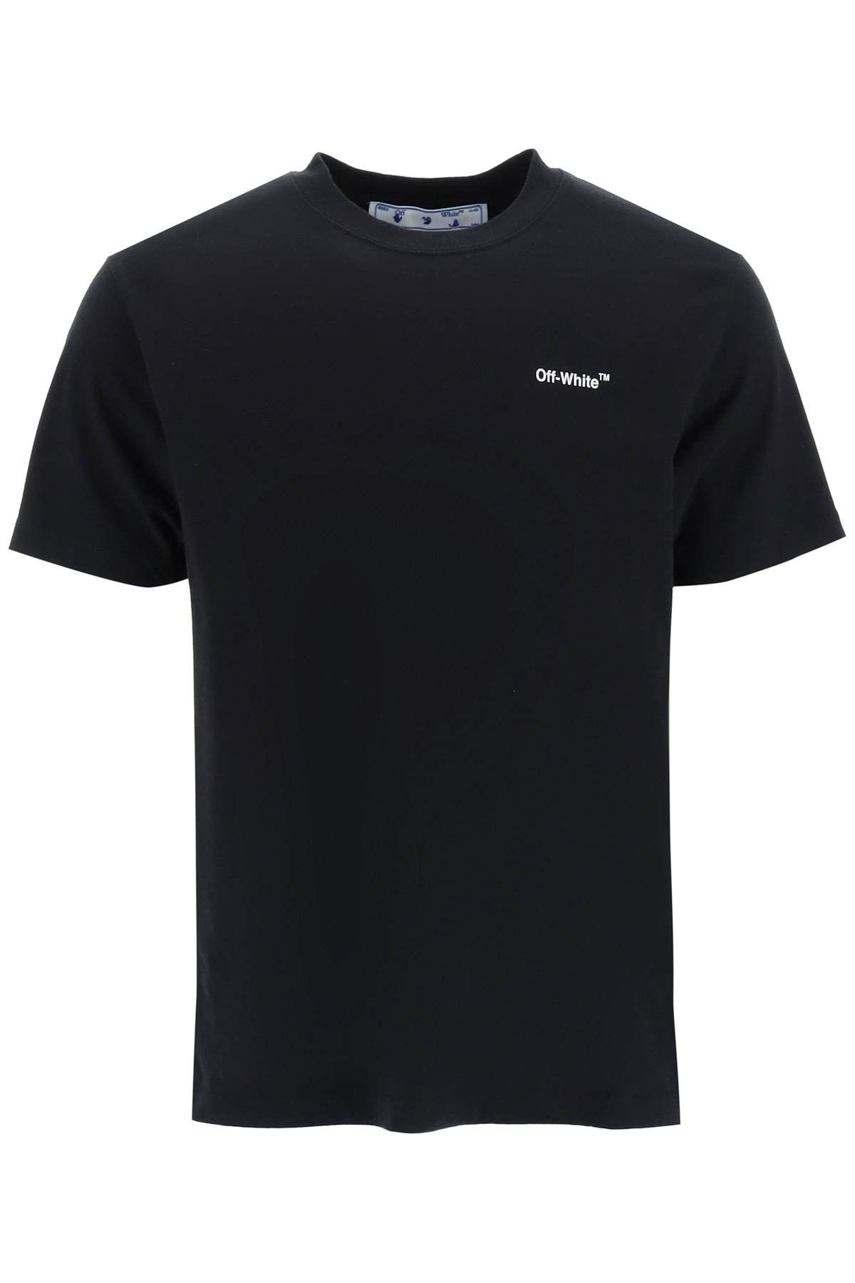 Off White Jumbo Arrow Long Sleeve Grey Double T Shirt