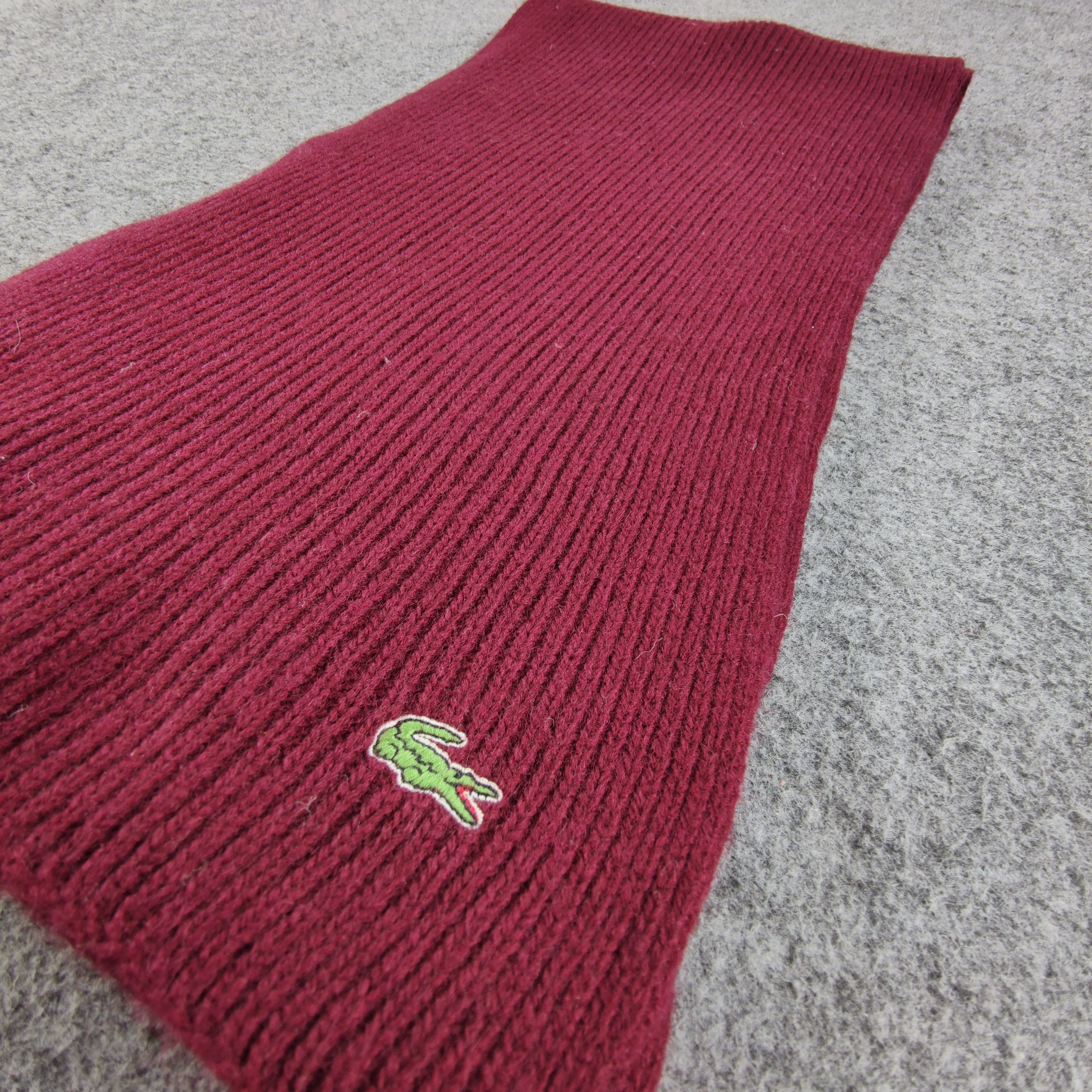 Lacoste Lacoste Scarf/Muffler/Wool S236 Size ONE SIZE - 3 Thumbnail