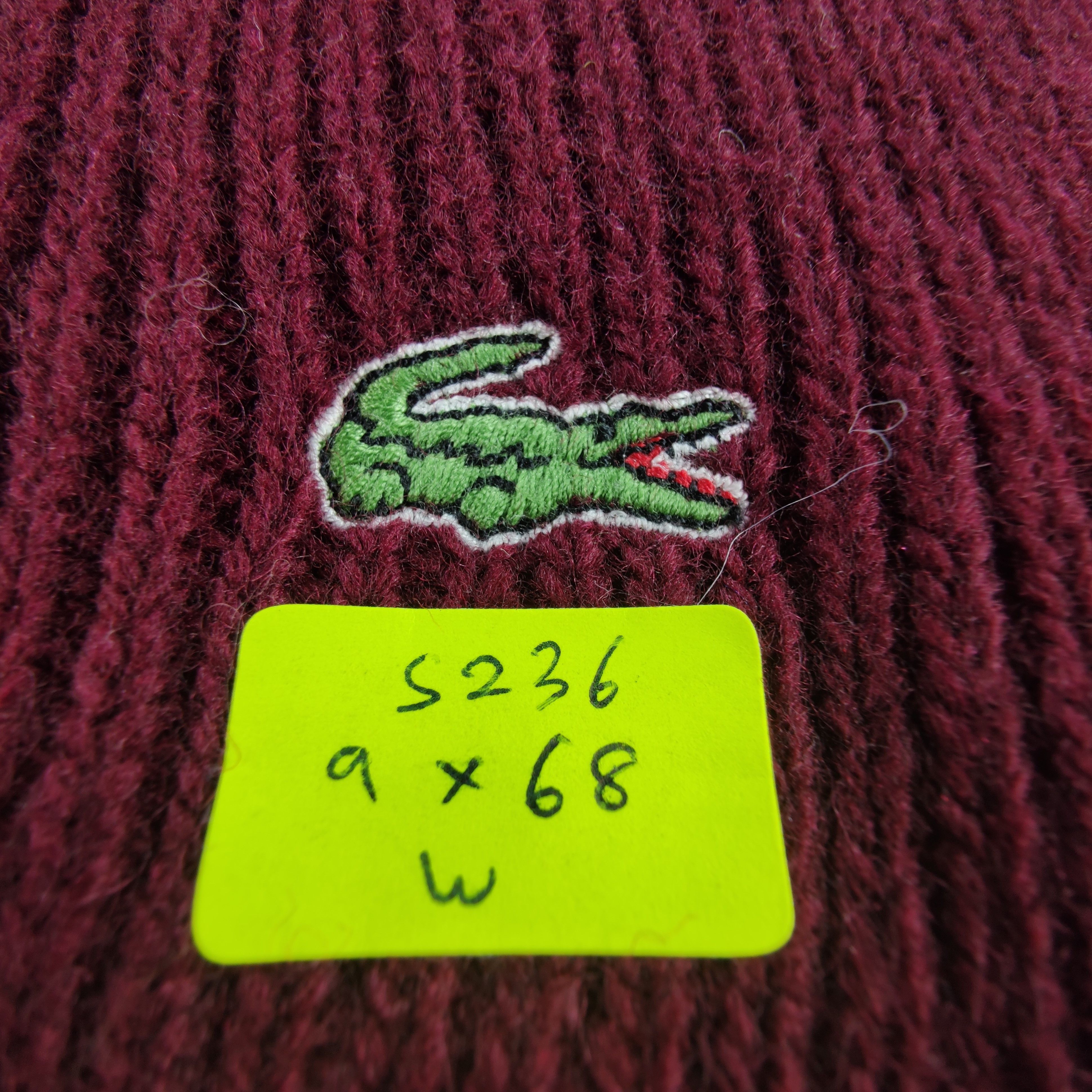 Lacoste Lacoste Scarf/Muffler/Wool S236 Size ONE SIZE - 5 Thumbnail