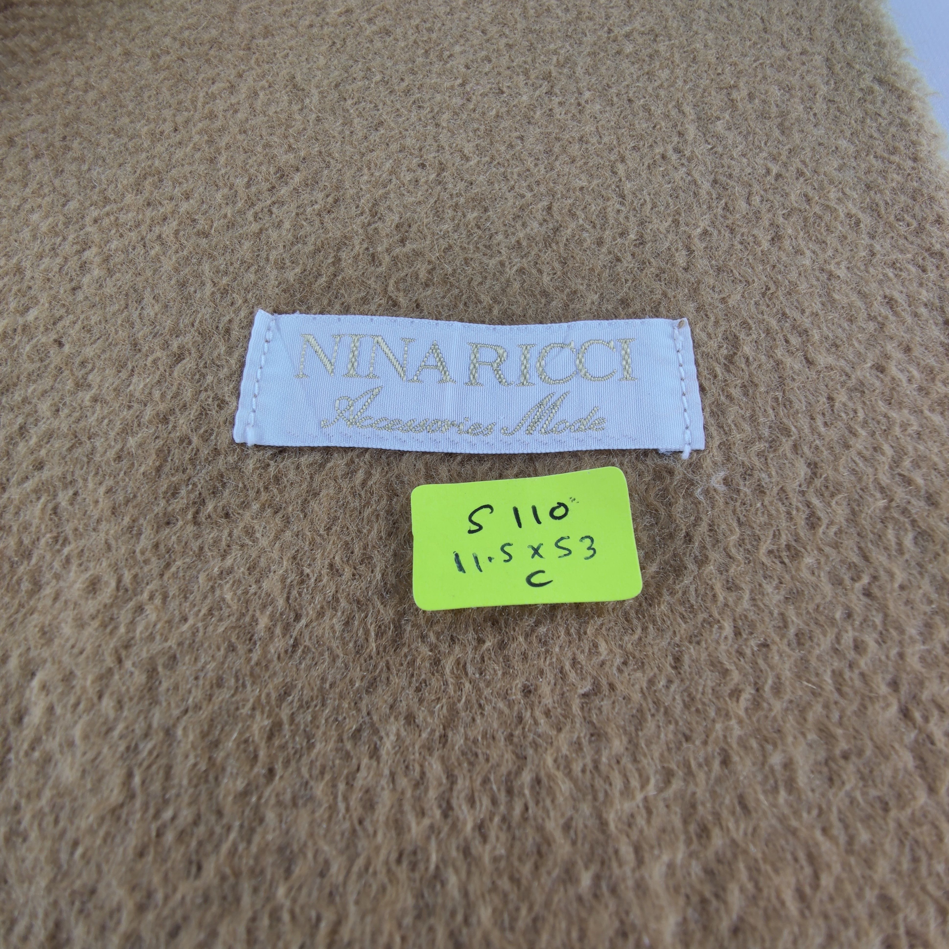 Nina Ricci Nina Ricci Scarf/Muffler/Cashmere Size ONE SIZE - 4 Thumbnail