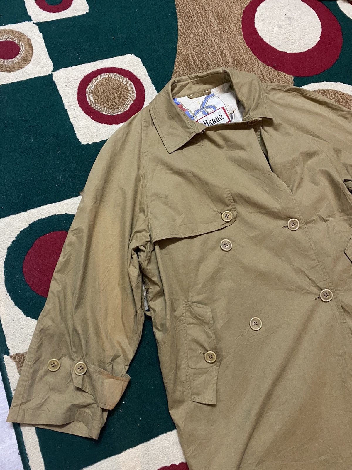 Herno 🔥Vintage🔥 Herno Trench Coat Size US L / EU 52-54 / 3 - 5 Thumbnail