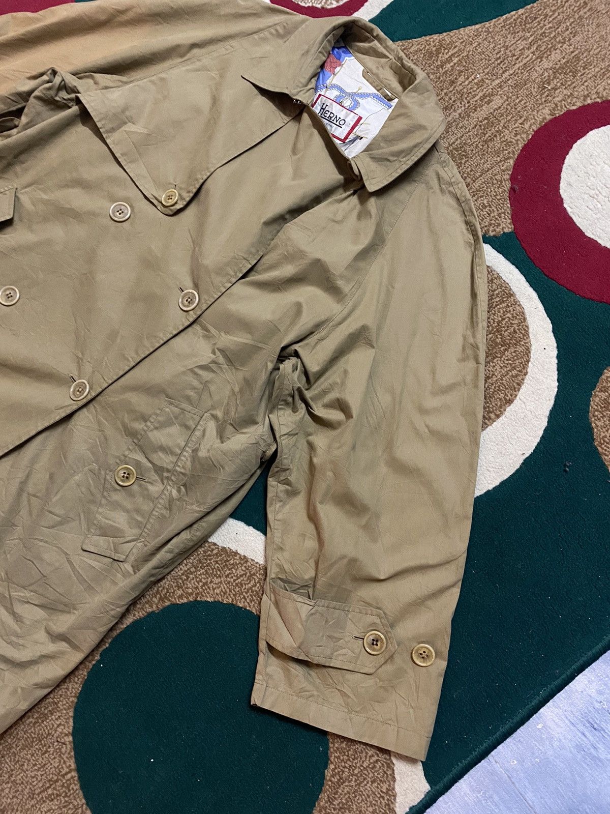 Herno 🔥Vintage🔥 Herno Trench Coat Size US L / EU 52-54 / 3 - 6 Thumbnail