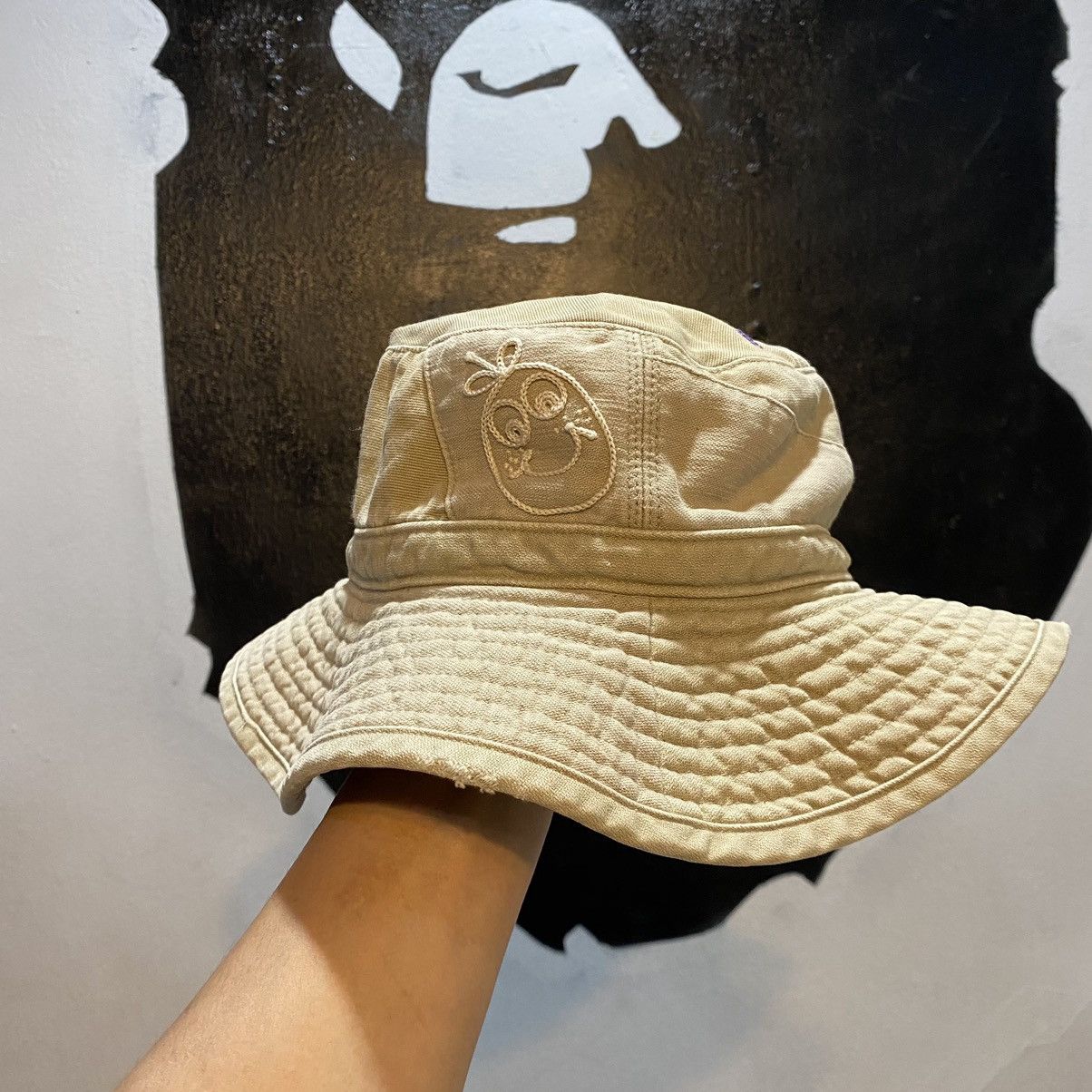 Hysteric Glamour × Vintage VINTAGE RARE‼️Hysteric Glamour Logo Embroidery Bucket Hats Size ONE SIZE - 2 Thumbnail