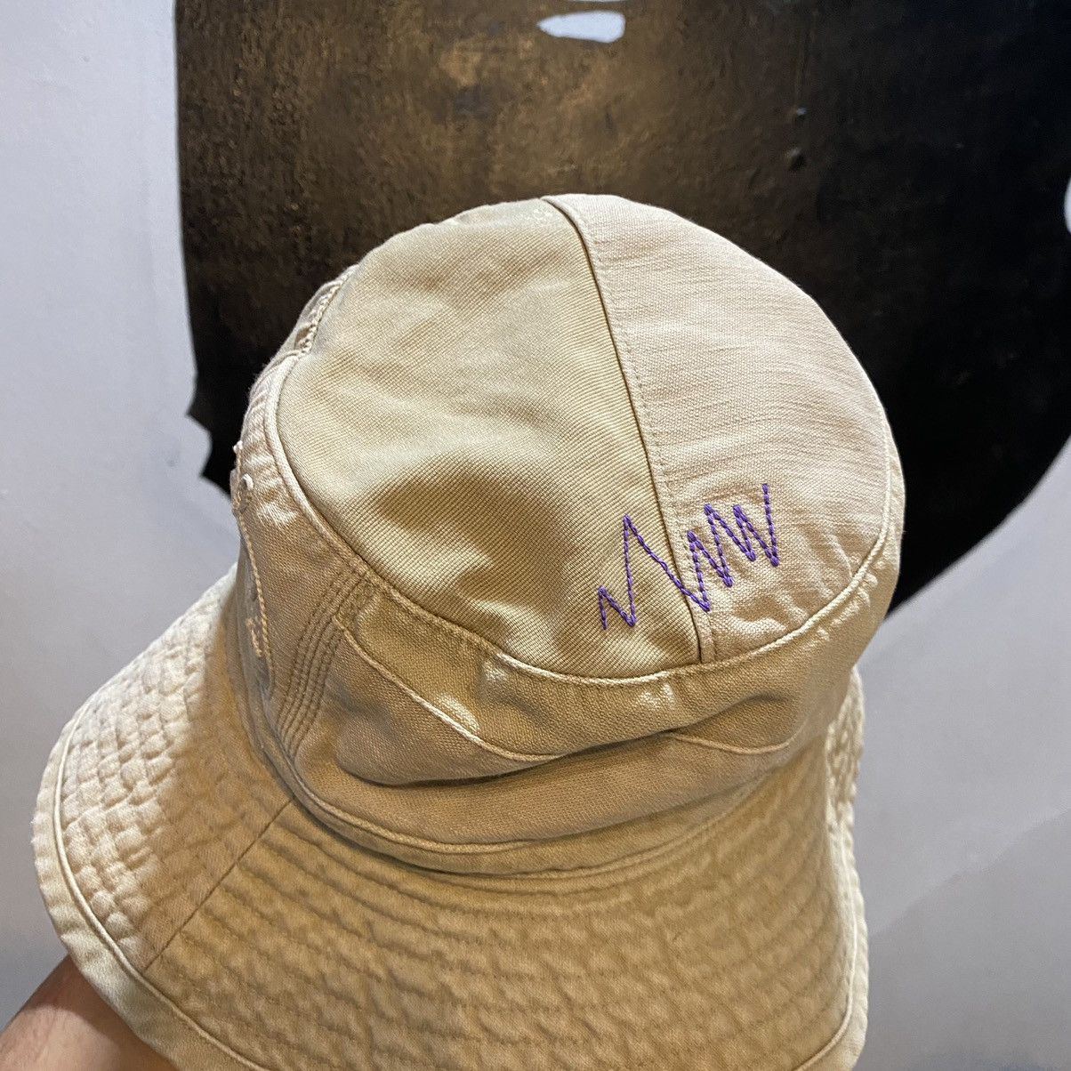 Hysteric Glamour × Vintage VINTAGE RARE‼️Hysteric Glamour Logo Embroidery Bucket Hats Size ONE SIZE - 5 Thumbnail