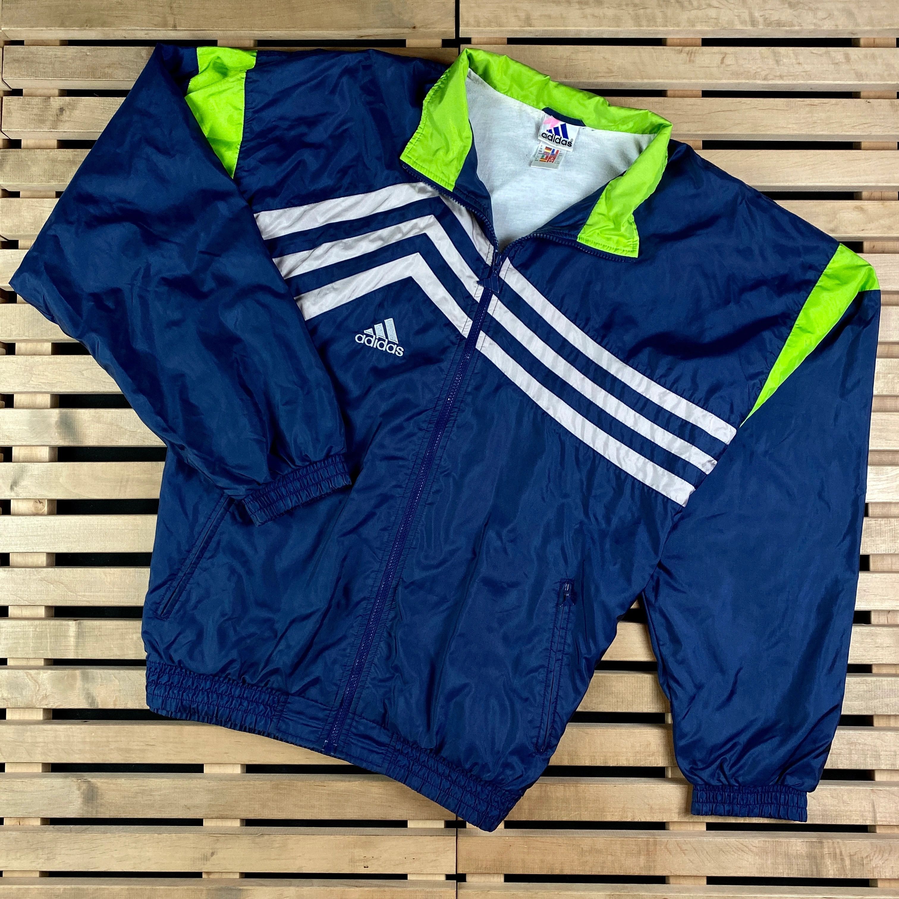 Adidas × Vintage Mens Bomber Jacket Adidas Vintage Size XL Size US XL / EU 56 / 4 - 1 Thumbnail