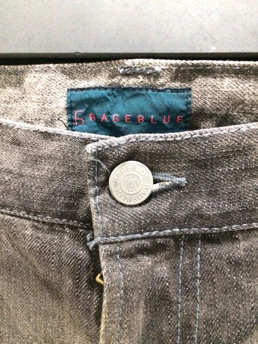 Japanese Brand Japanese Brand RAGEBLUE Distressed Design Denim Pant Size US 34 / EU 50 - 5 Thumbnail