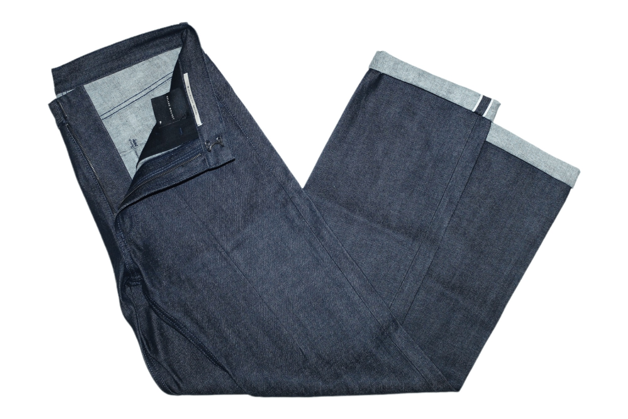 Blue Blue Japan Roland Mouret Mr. AW11 Selvedge Indigo Raw Denim 12.5oz Size US 33 - 1 Thumbnail