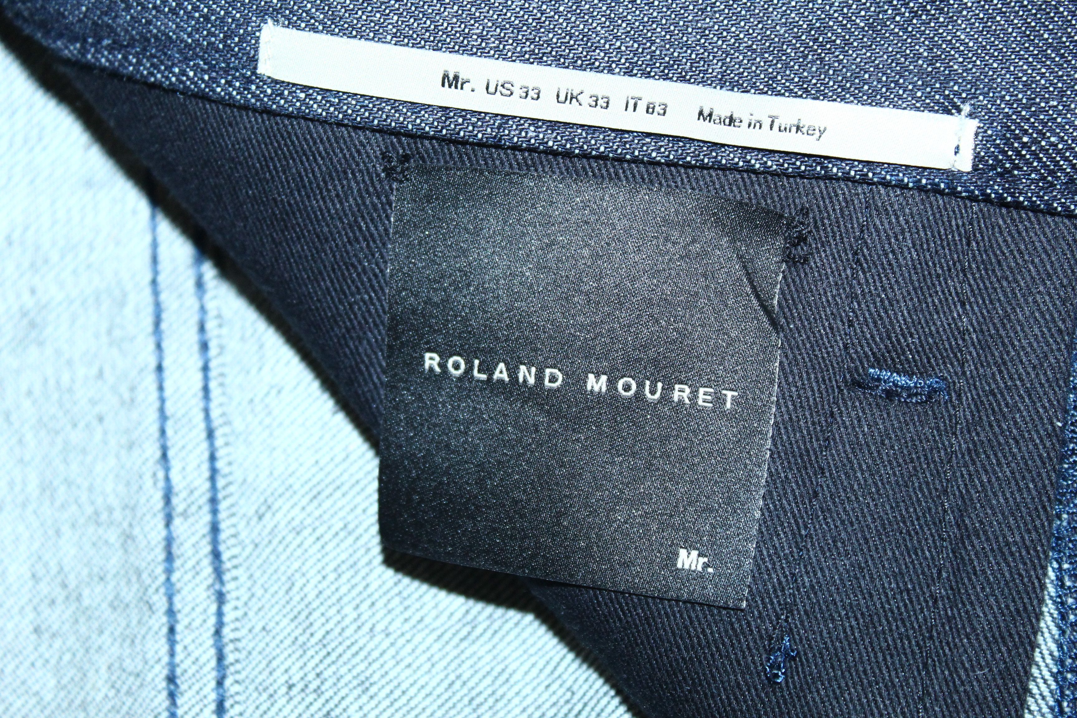 Blue Blue Japan Roland Mouret Mr. AW11 Selvedge Indigo Raw Denim 12.5oz Size US 33 - 6 Thumbnail