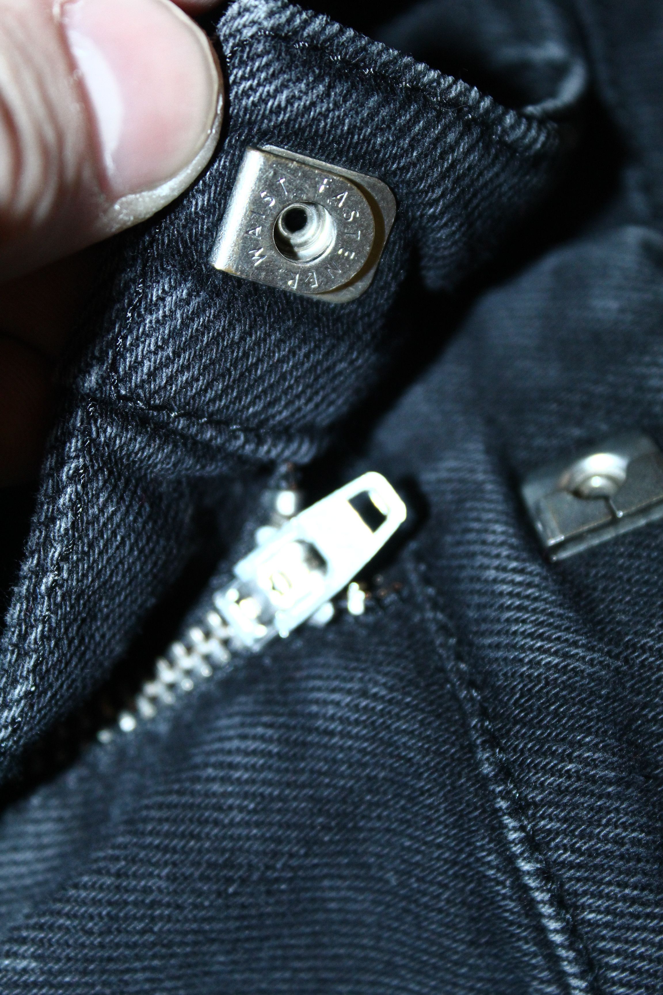 If Six Was Nine Faith Connexion Black Denim Destroyer Skinny Unisex Jeans Size 27" / US 4 / IT 40 - 13 Thumbnail