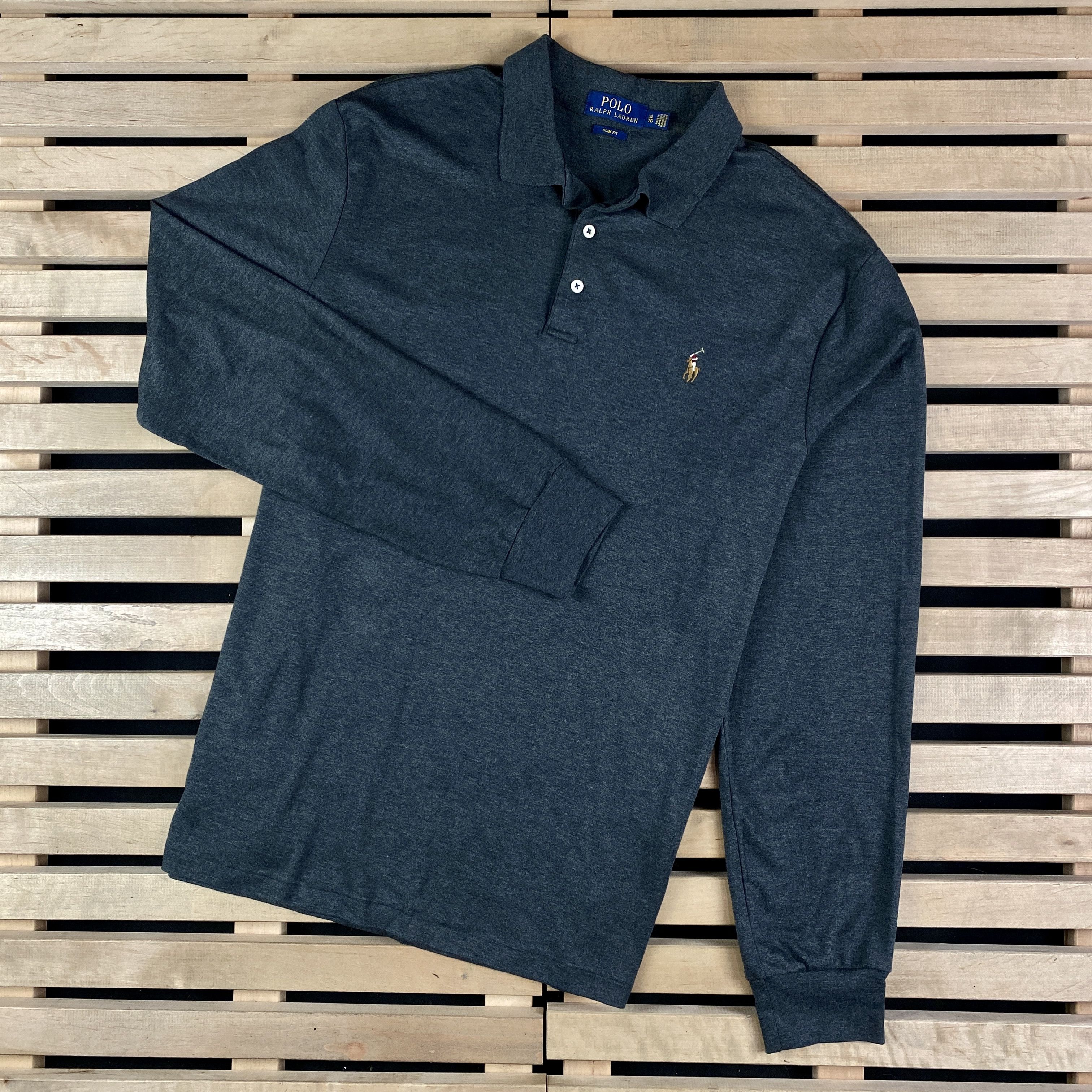 Polo Ralph Lauren × Ralph Lauren Mens Long Sleeve Polo Ralph Lauren Size XL Size US XL / EU 56 / 4 - 1 Thumbnail