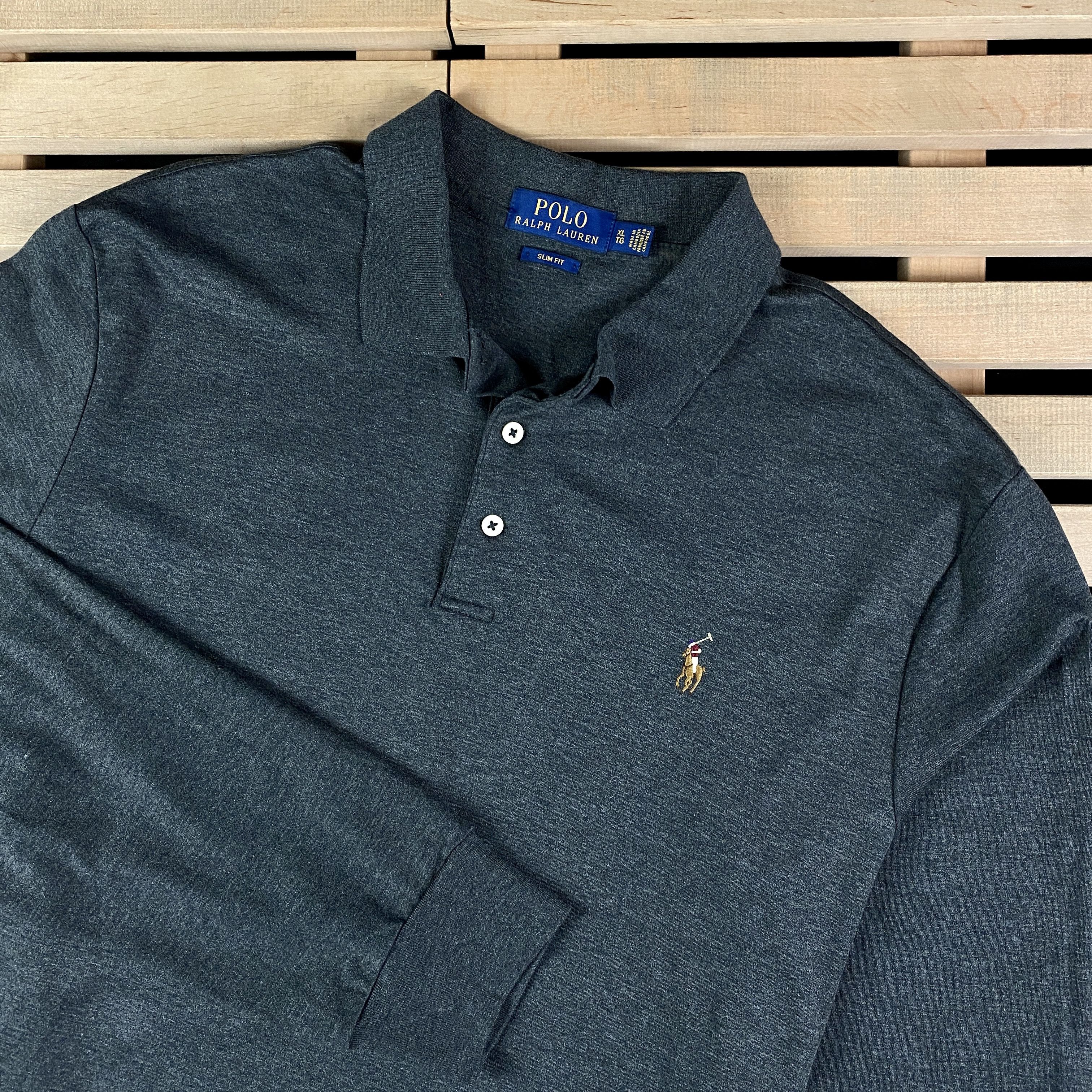 Polo Ralph Lauren × Ralph Lauren Mens Long Sleeve Polo Ralph Lauren Size XL Size US XL / EU 56 / 4 - 2 Thumbnail