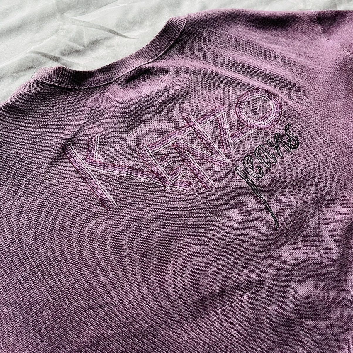 Kenzo × Vintage Kenzo Rib Sweatshirt Size US L / EU 52-54 / 3 - 6 Thumbnail