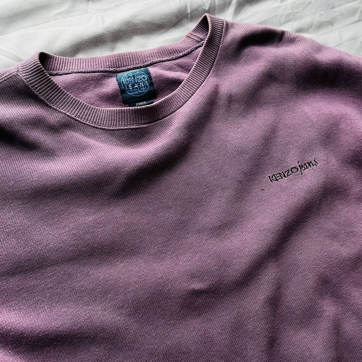 Kenzo × Vintage Kenzo Rib Sweatshirt Size US L / EU 52-54 / 3 - 2 Thumbnail