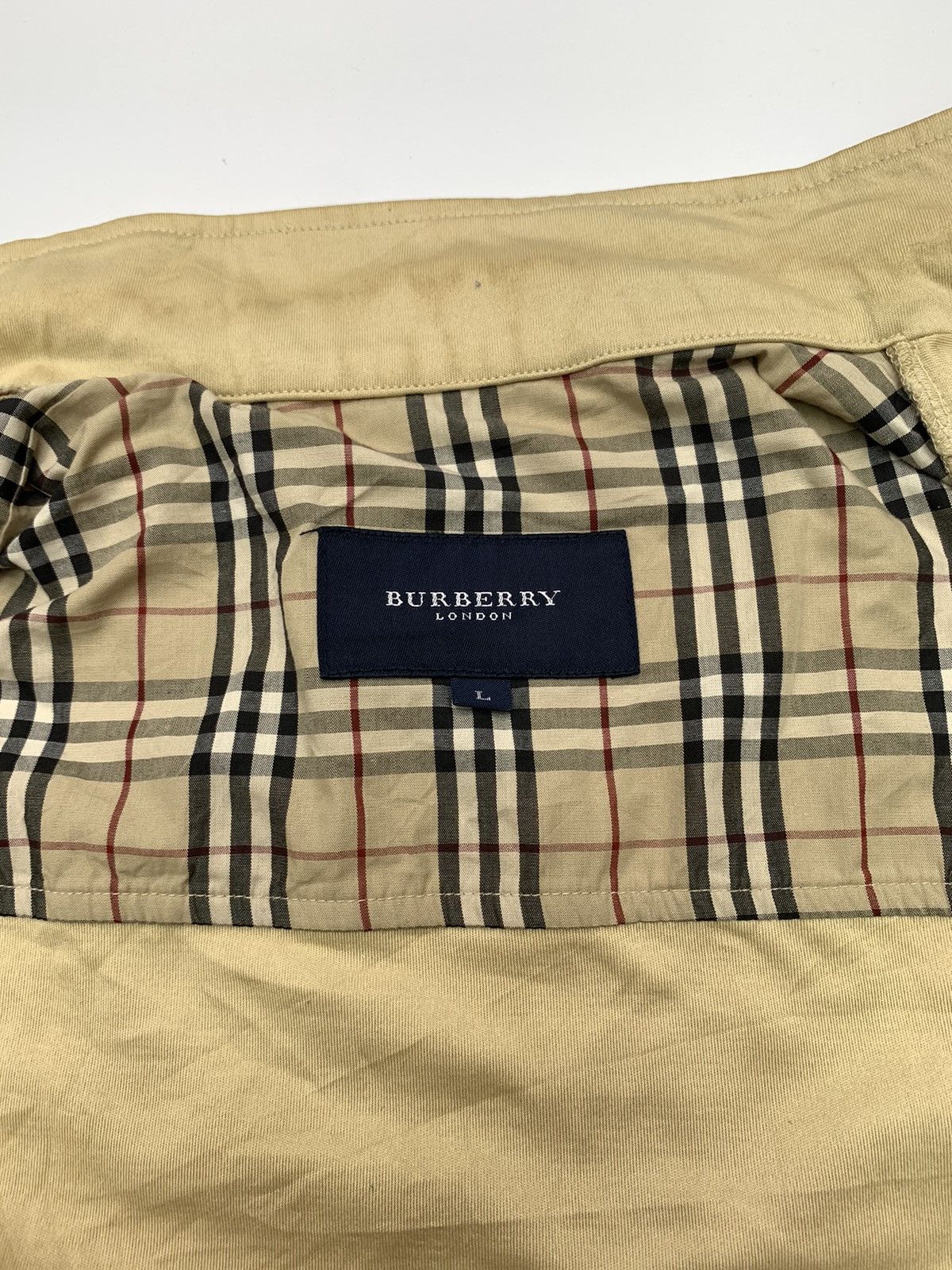 Burberry Burberry Double Chest Pocket Beige light jacket Size US L / EU 52-54 / 3 - 9 Thumbnail
