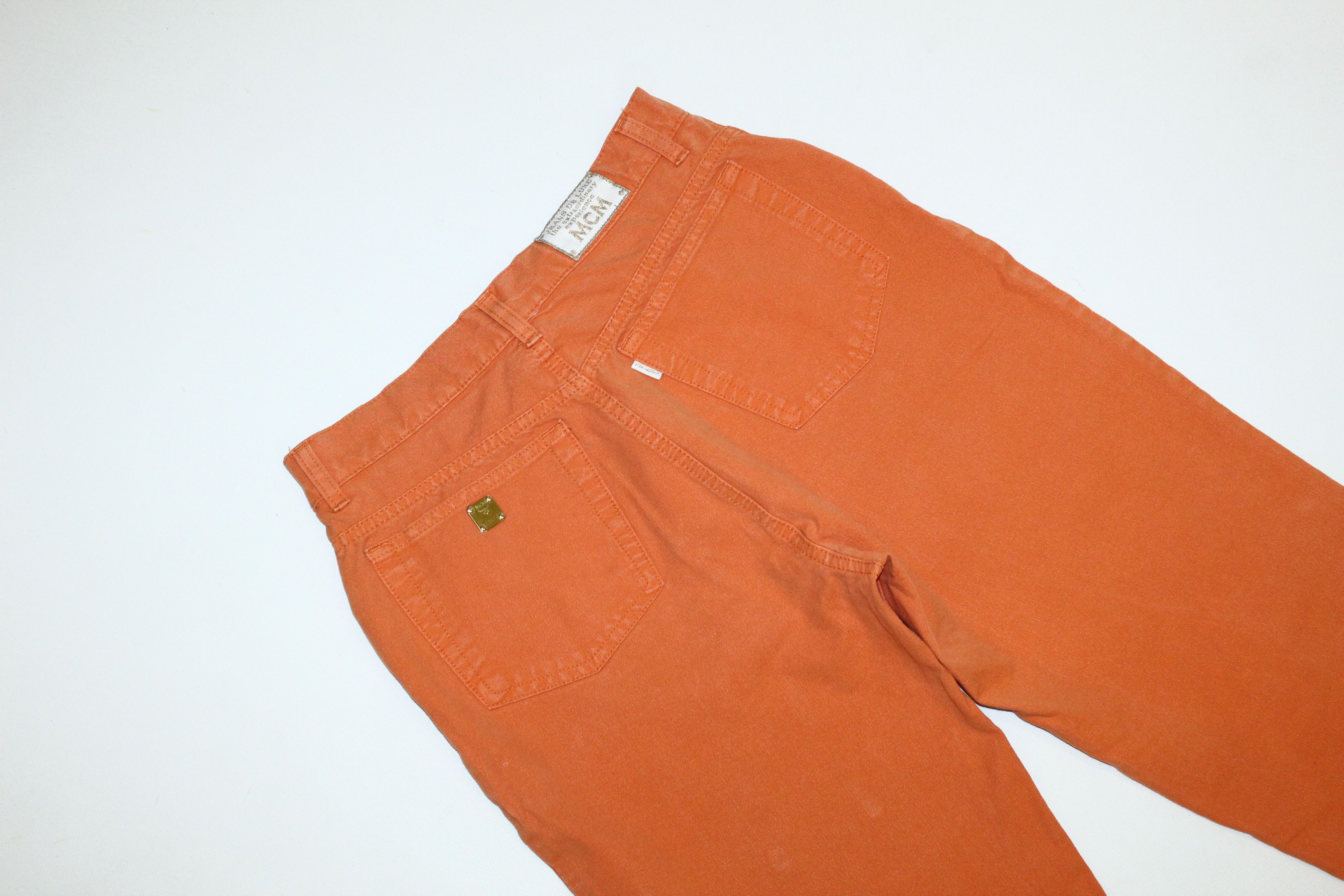 MCM Vintage MCM Garment Dyed Mom Twill Denim Pants Size US 29 - 9 Thumbnail