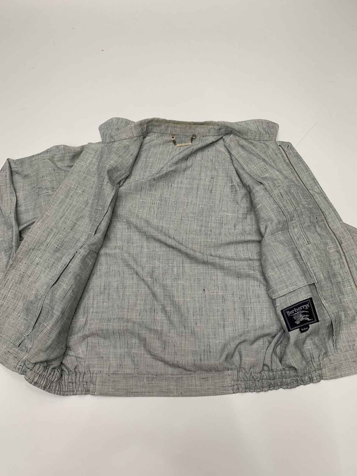 Burberry × Designer Burberry Cotton Twill Bomber Jacket Size US M / EU 48-50 / 2 - 7 Thumbnail