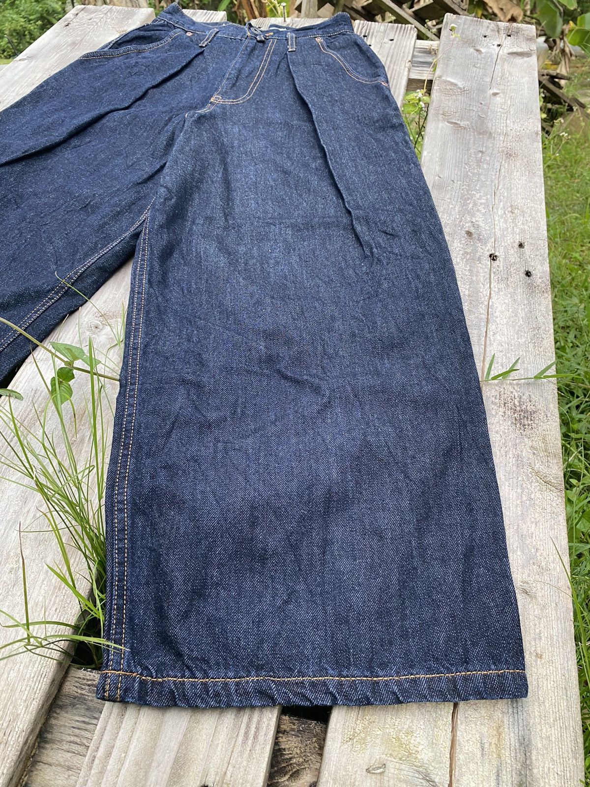Designer × Japanese Brand Niko And Baggy Casual Denim Ladies Loose Pant Size 26" / US 2 / IT 38 - 5 Thumbnail