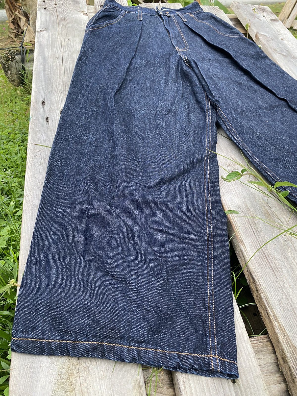 Designer × Japanese Brand Niko And Baggy Casual Denim Ladies Loose Pant Size 26" / US 2 / IT 38 - 4 Thumbnail