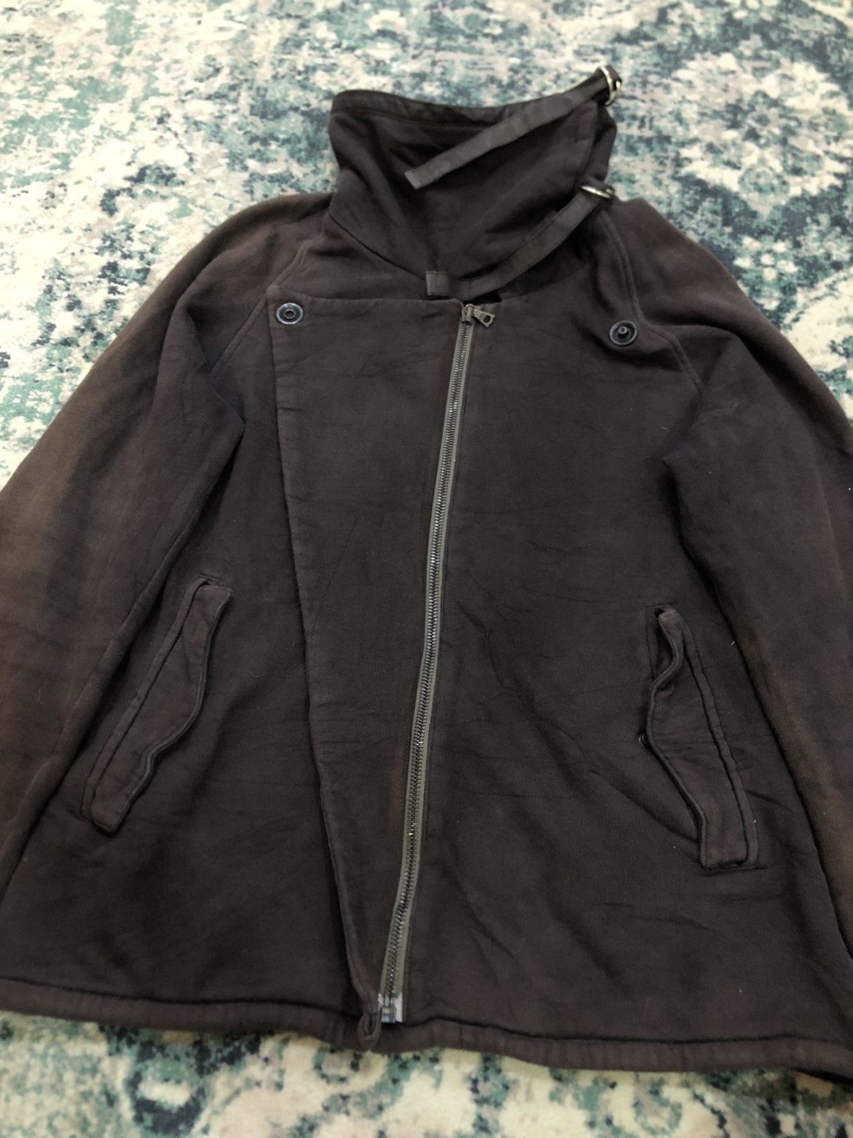 Christophe Lemaire Christophe Lemaire Leather Strap Ninja Hoodie Zipper Jacket Size US S / EU 44-46 / 1 - 11 Thumbnail
