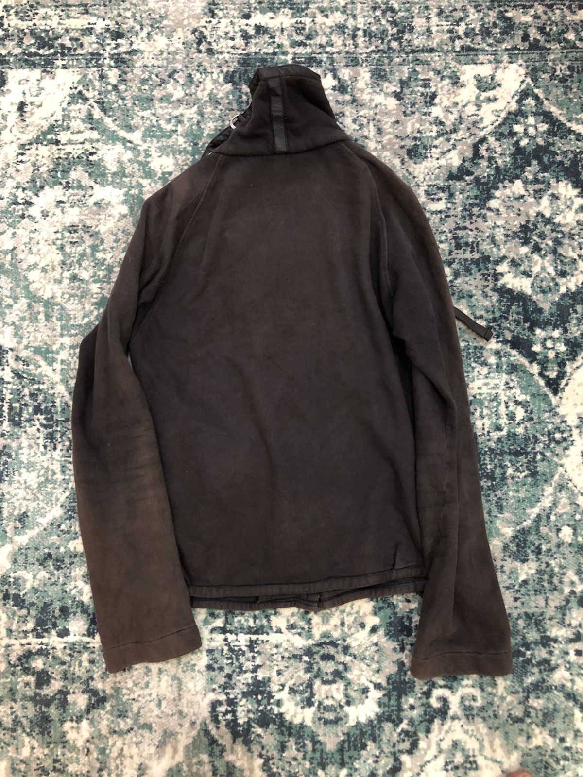 Christophe Lemaire Christophe Lemaire Leather Strap Ninja Hoodie Zipper Jacket Size US S / EU 44-46 / 1 - 17 Thumbnail
