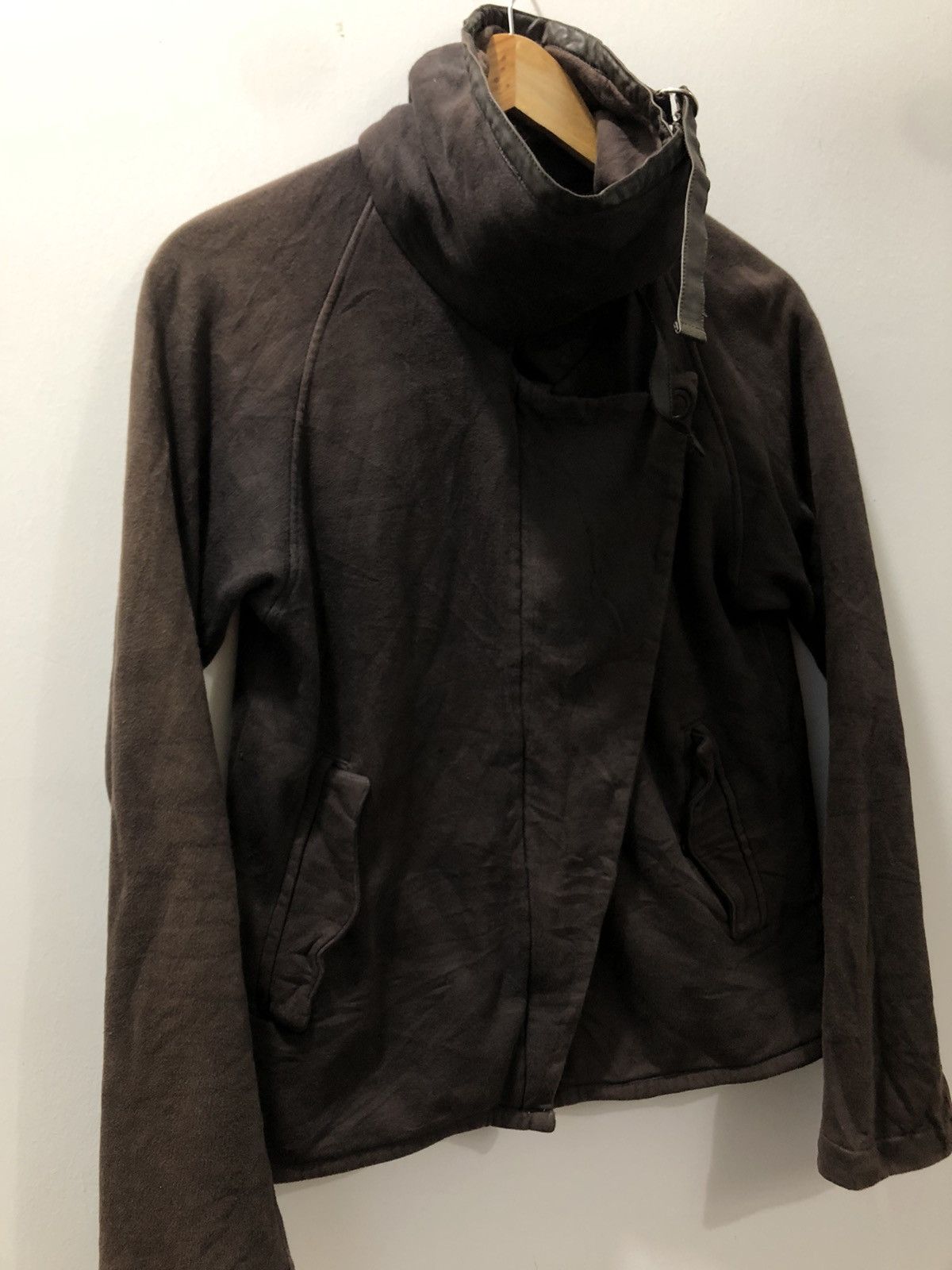 Christophe Lemaire Christophe Lemaire Leather Strap Ninja Hoodie Zipper Jacket Size US S / EU 44-46 / 1 - 21 Thumbnail