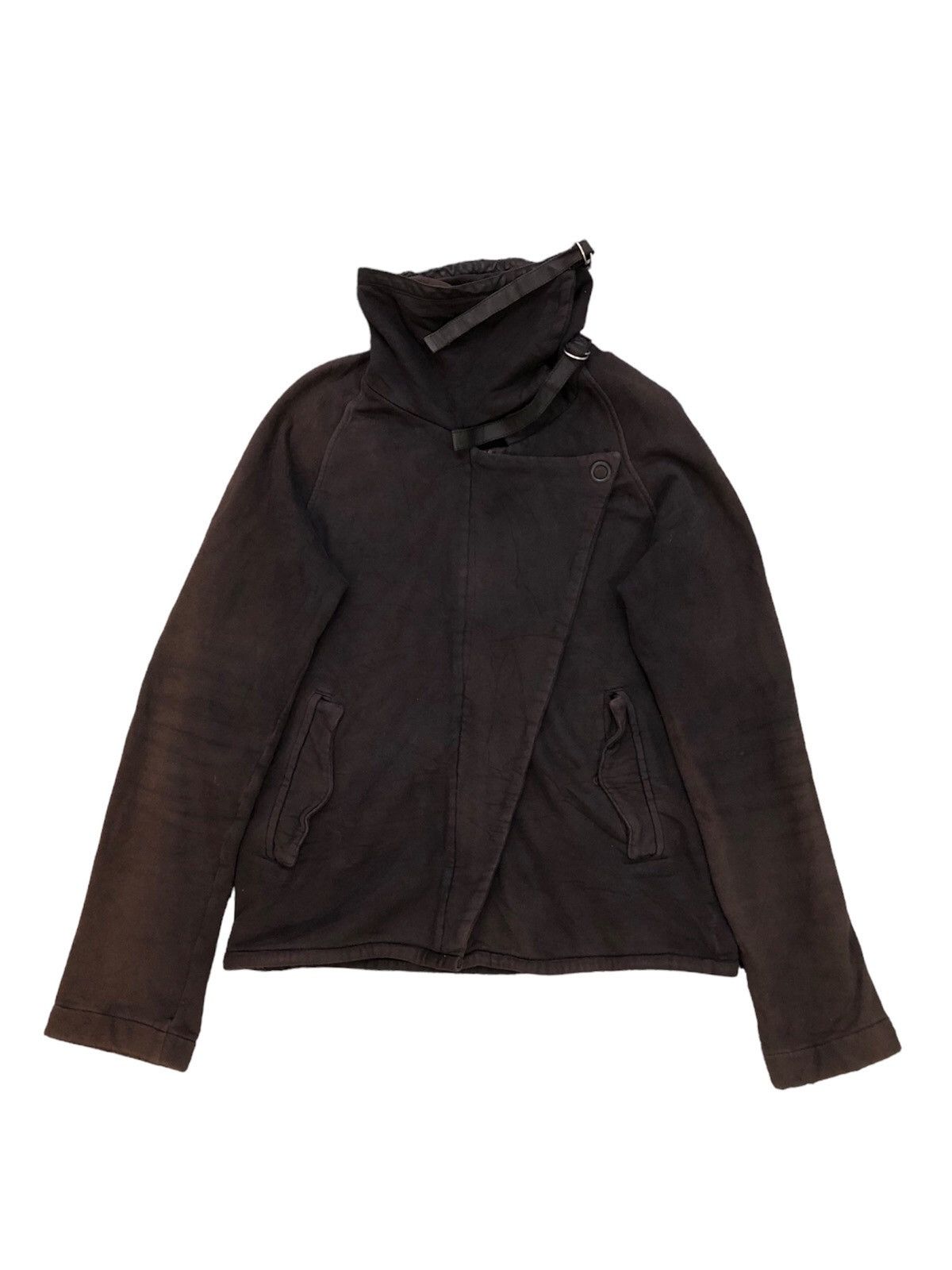 Christophe Lemaire Christophe Lemaire Leather Strap Ninja Hoodie Zipper Jacket Size US S / EU 44-46 / 1 - 2 Thumbnail