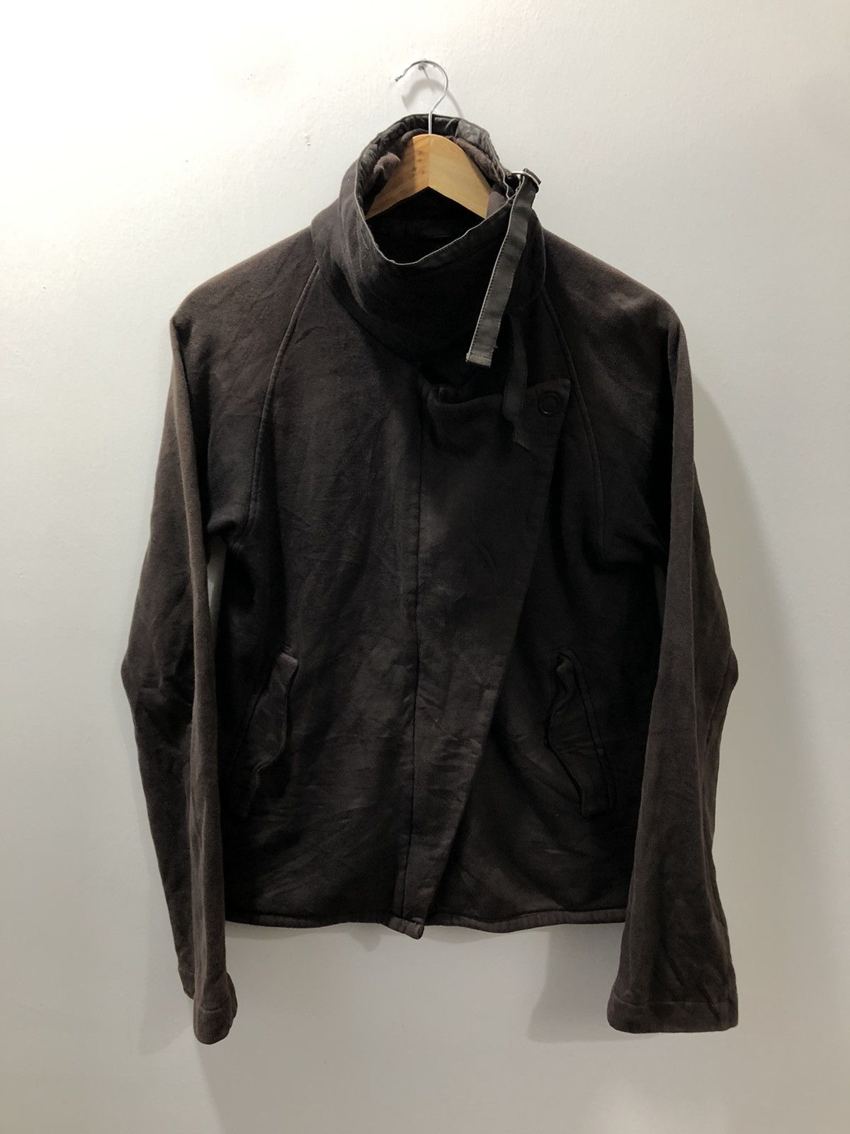 Christophe Lemaire Christophe Lemaire Leather Strap Ninja Hoodie Zipper Jacket Size US S / EU 44-46 / 1 - 19 Thumbnail