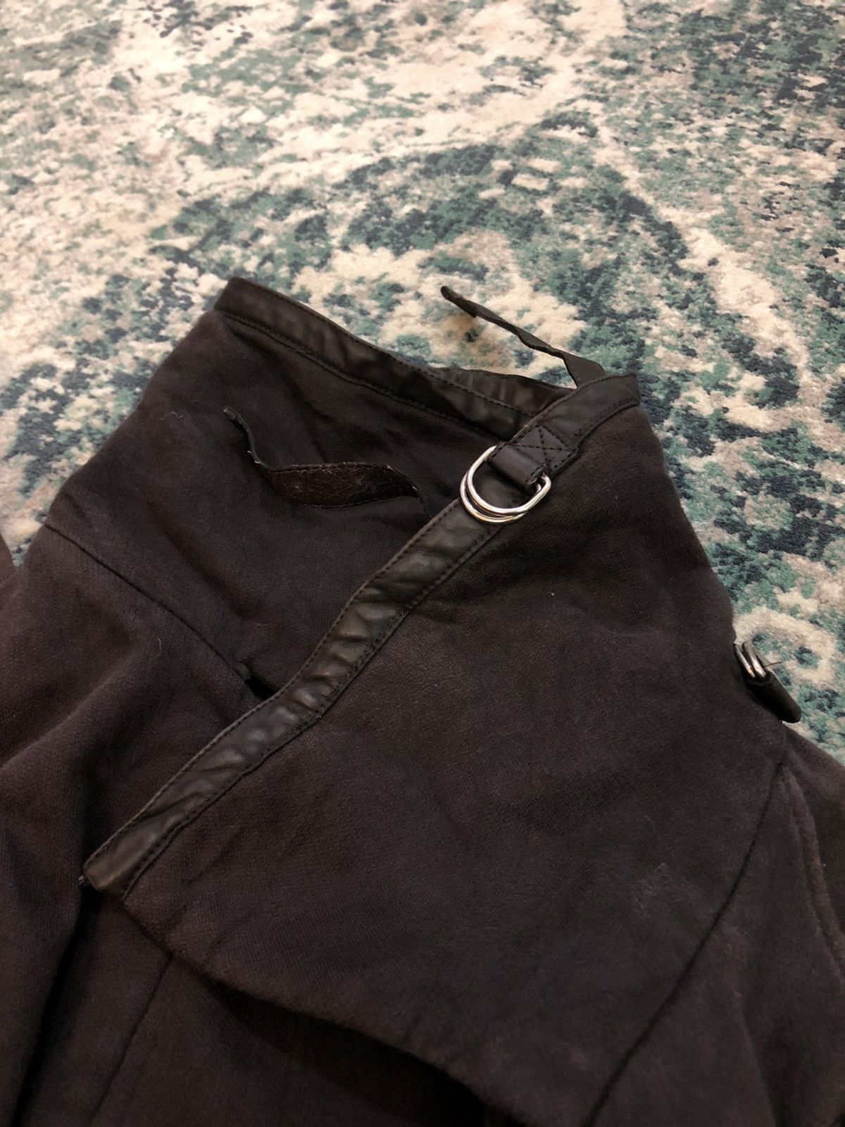 Christophe Lemaire Christophe Lemaire Leather Strap Ninja Hoodie Zipper Jacket Size US S / EU 44-46 / 1 - 14 Thumbnail