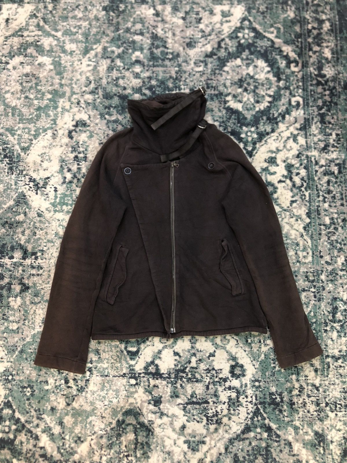 Christophe Lemaire Christophe Lemaire Leather Strap Ninja Hoodie Zipper Jacket Size US S / EU 44-46 / 1 - 10 Thumbnail